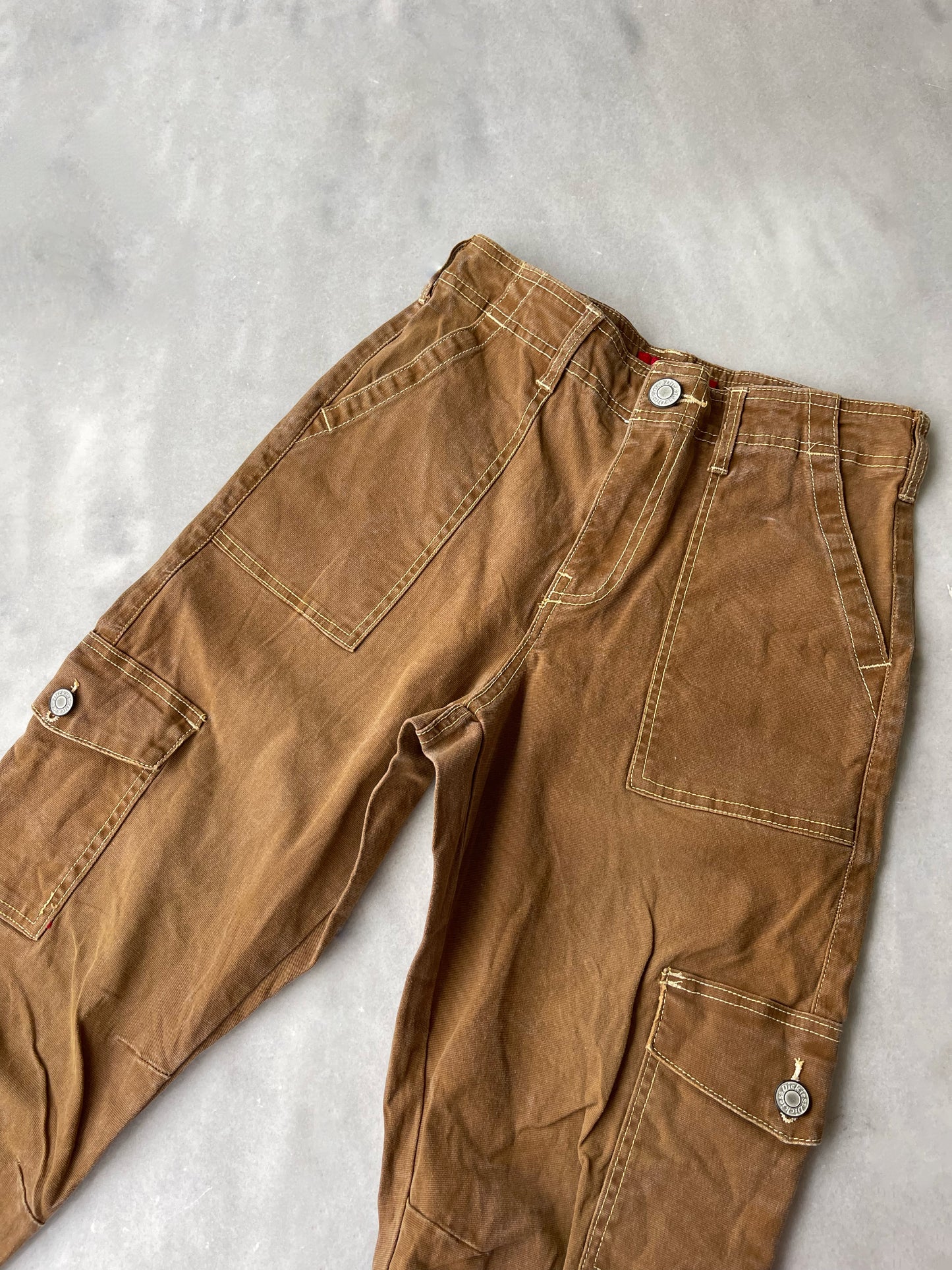 DICKIES CARGO BROWN WORKPANTS