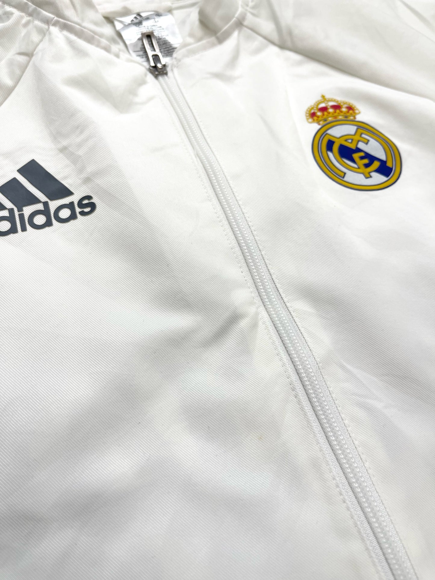 ADIDAS REAL MADRID 2016/17 ANTHEM WHITE TRACKJACKET