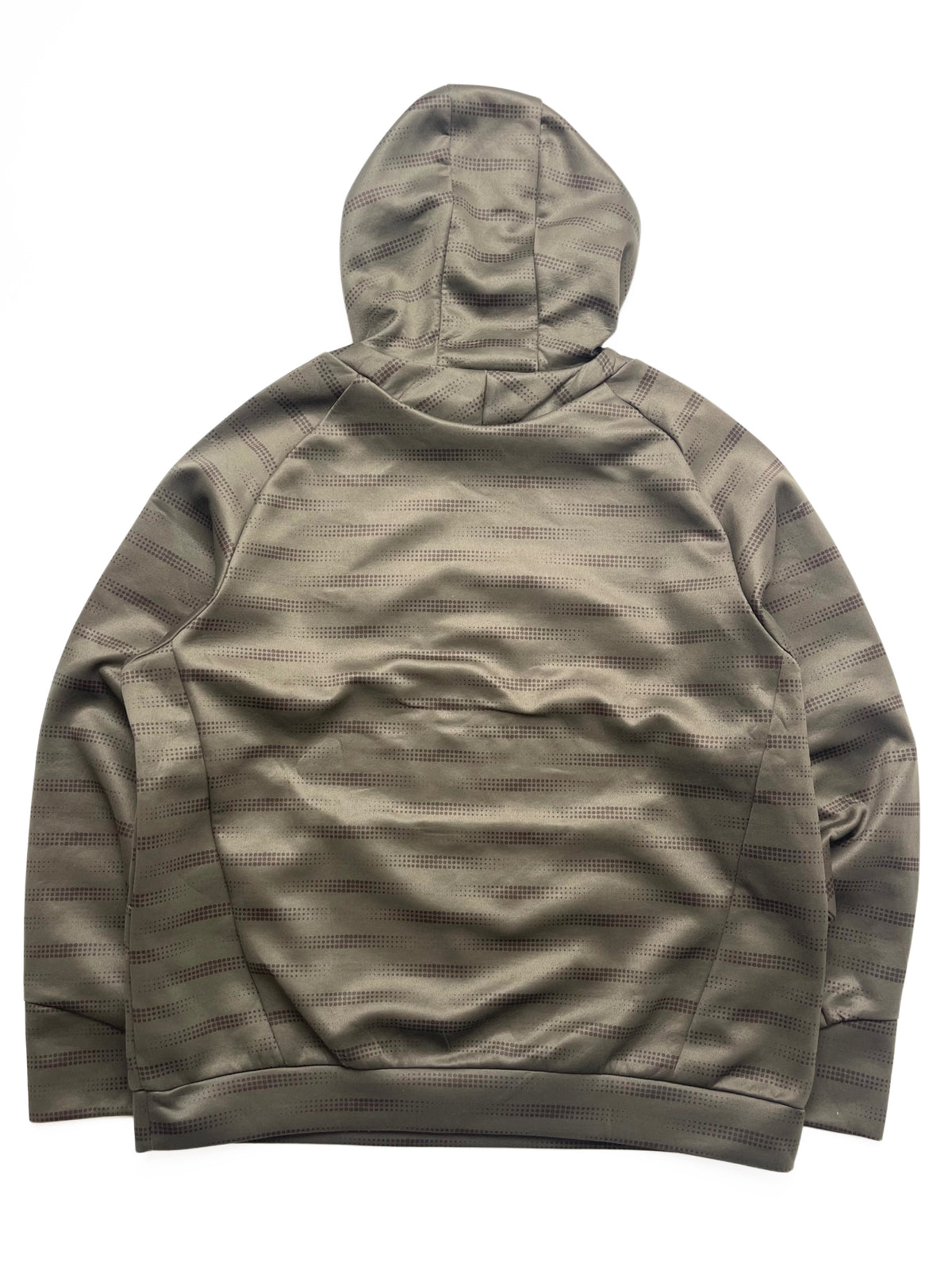 NIKE LATE 2000s KHAKI TECH HOODIE