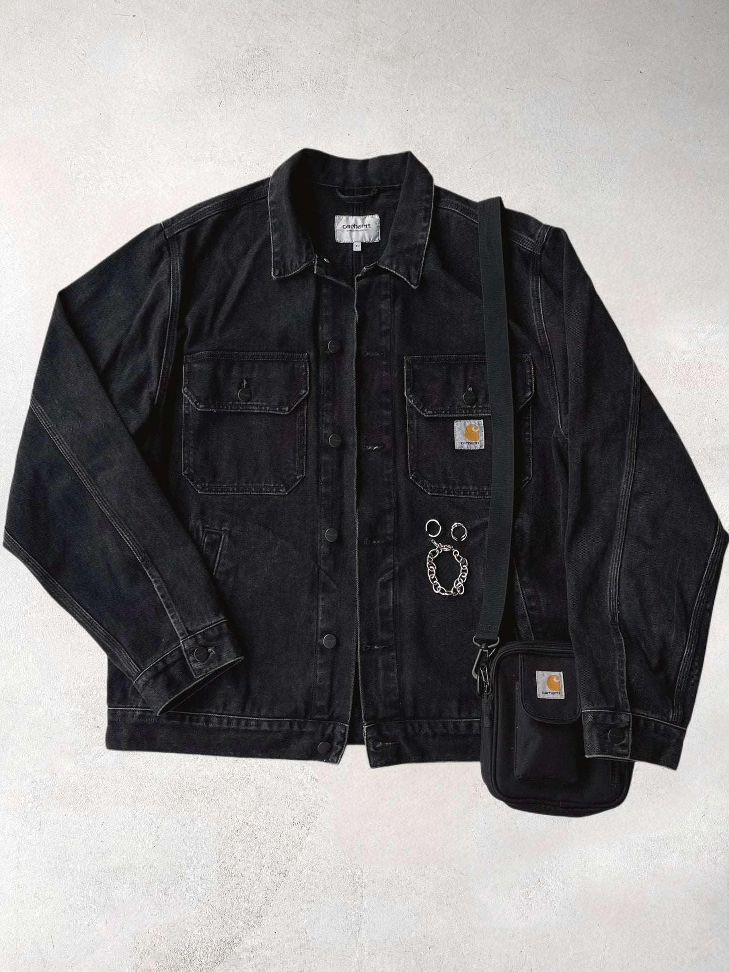 CARHARTT WIP BLACK STETSON JACKET
