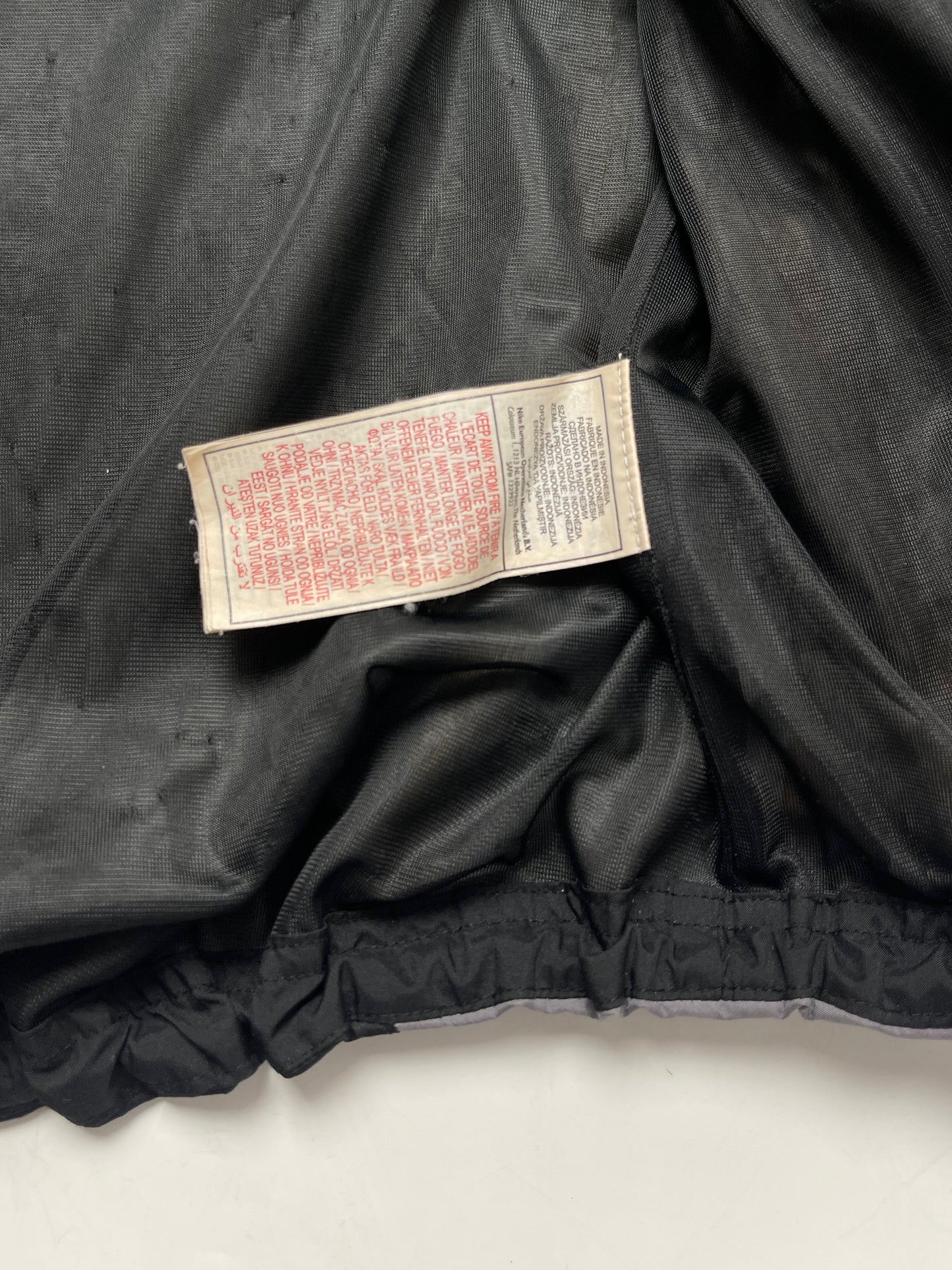 NIKE GOLF EARLY 2000s BLACK FIT-STORM WINDBREAKER JACKET