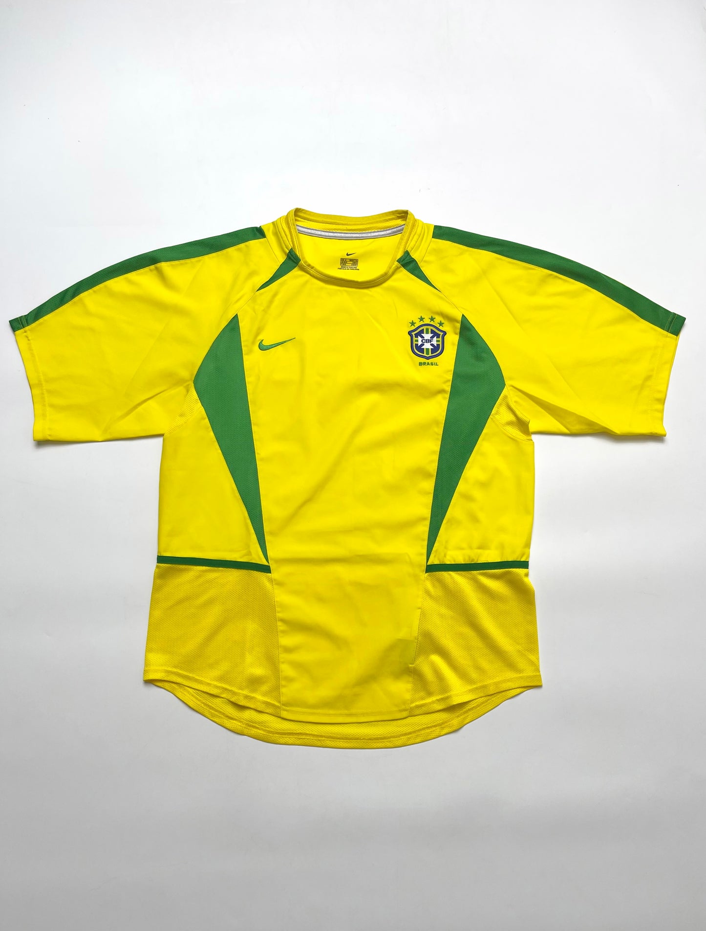 NIKE VINTAGE BRAZIL 2002-04 HOME FC JERSEY