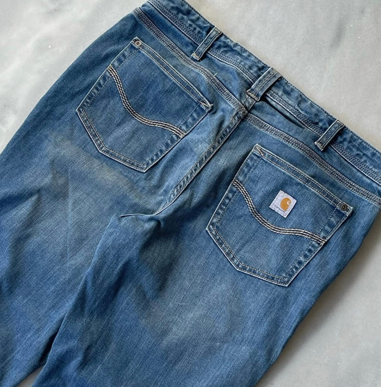 CARHARTT SLIM FIT WOMEN DENIM PANTS