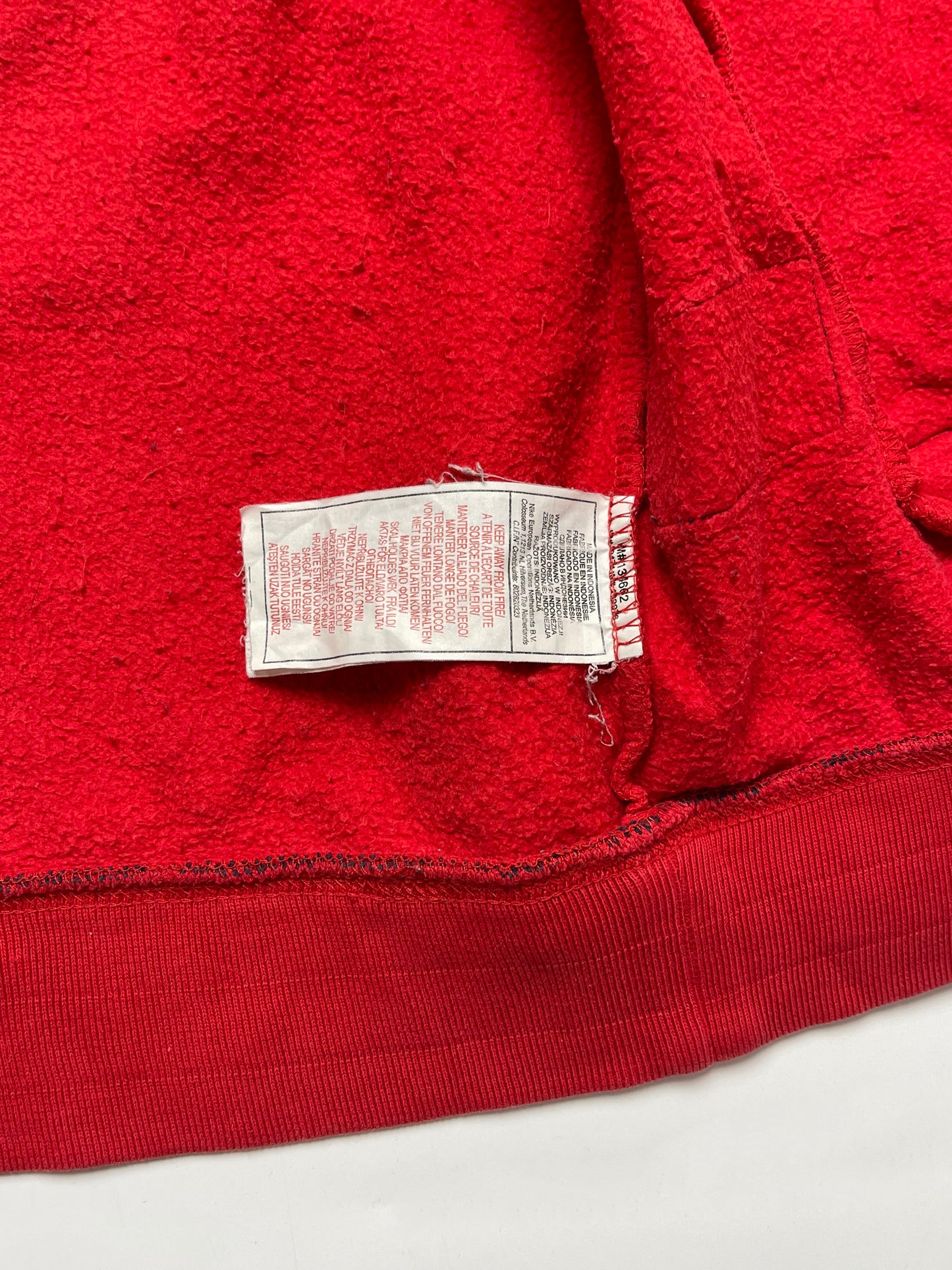 NIKE EARLY 2000s COR72Z RED TRACKJACKET