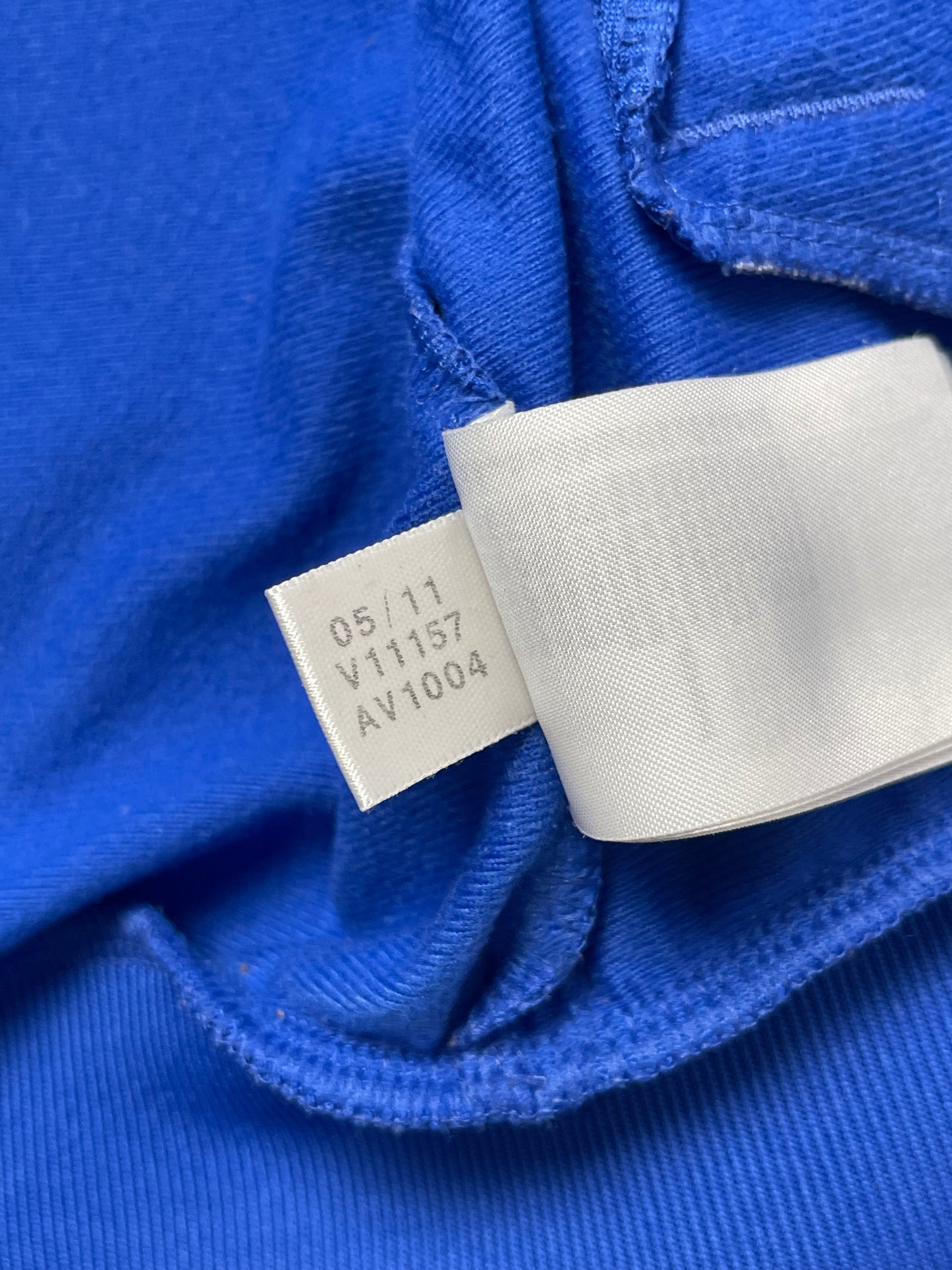ADIDAS CHELSEA FC 2011-12 BLUE TRACKJACKET