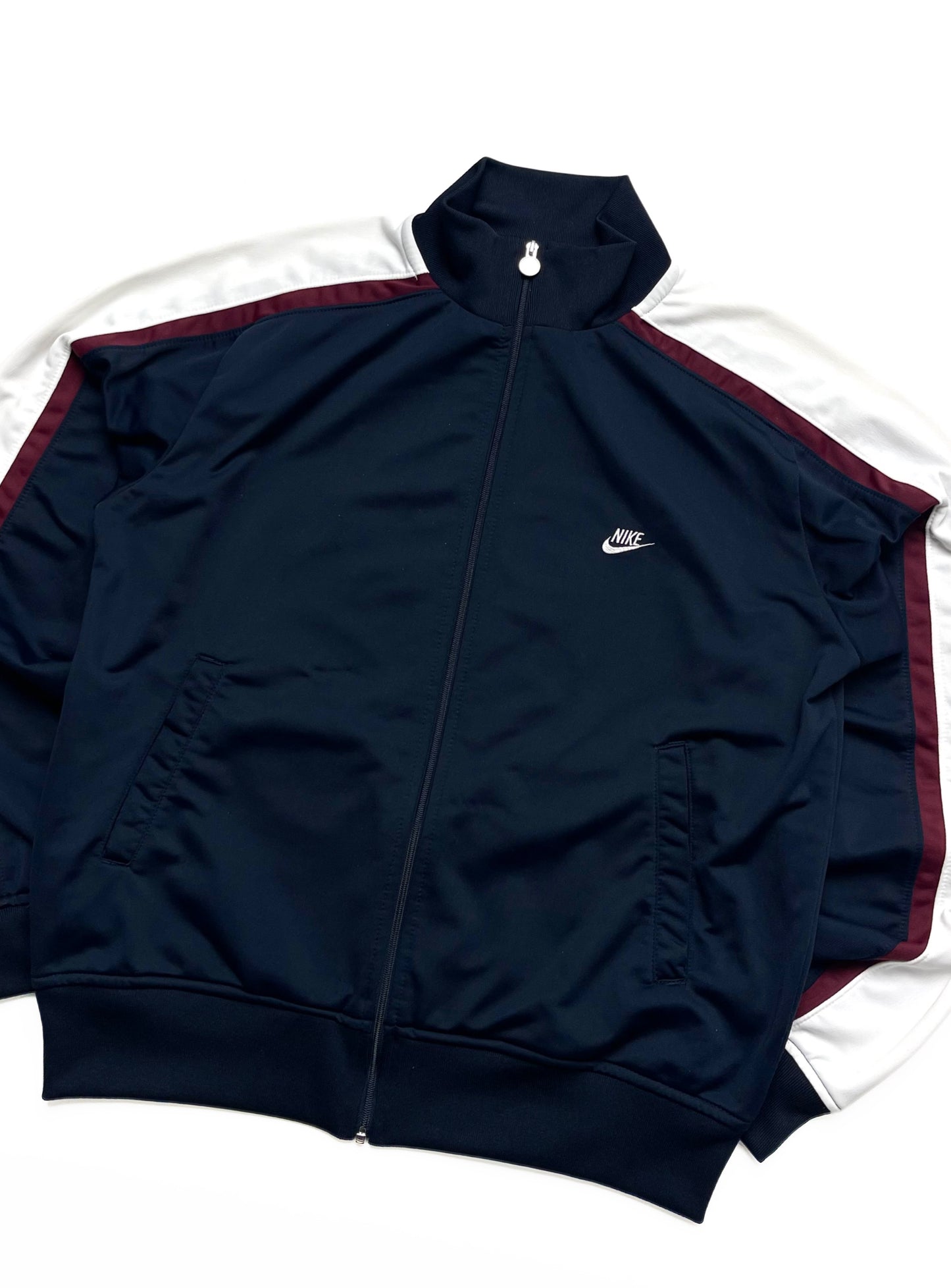 NIKE EARLY 2000s BLUE TRACKJACKET