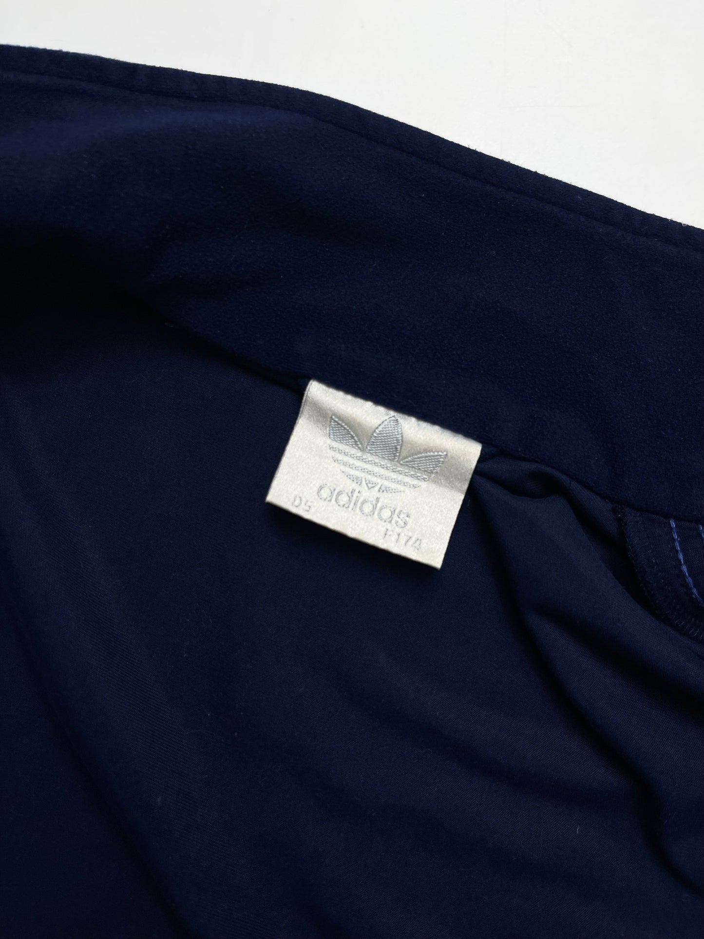 ADIDAS 1990s ONE WORLD VELVET TRACKJACKET