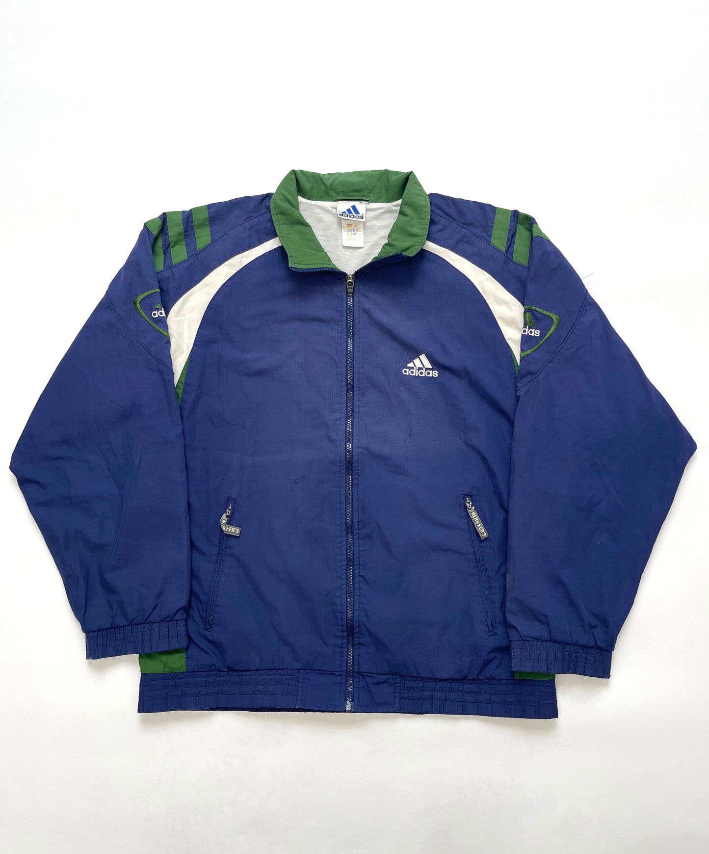 ADIDAS 1999 BLUE-GREEN TRACKJACKET