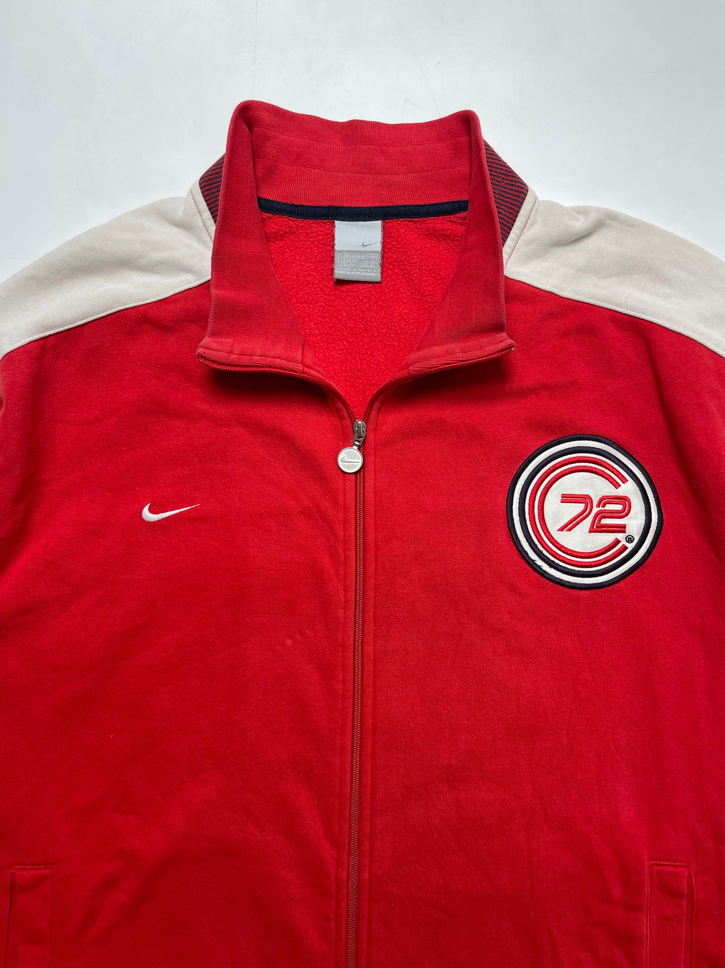 NIKE EARLY 2000s COR72Z RED TRACKJACKET
