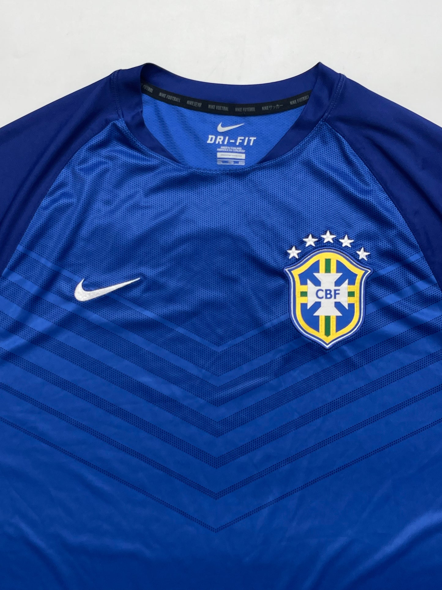 NIKE BRAZIL 2014-16 TRAINING JERSEY SHIRT