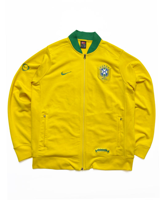 NIKE BRAZIL VINTAGE YELLOW TRACKJACKET