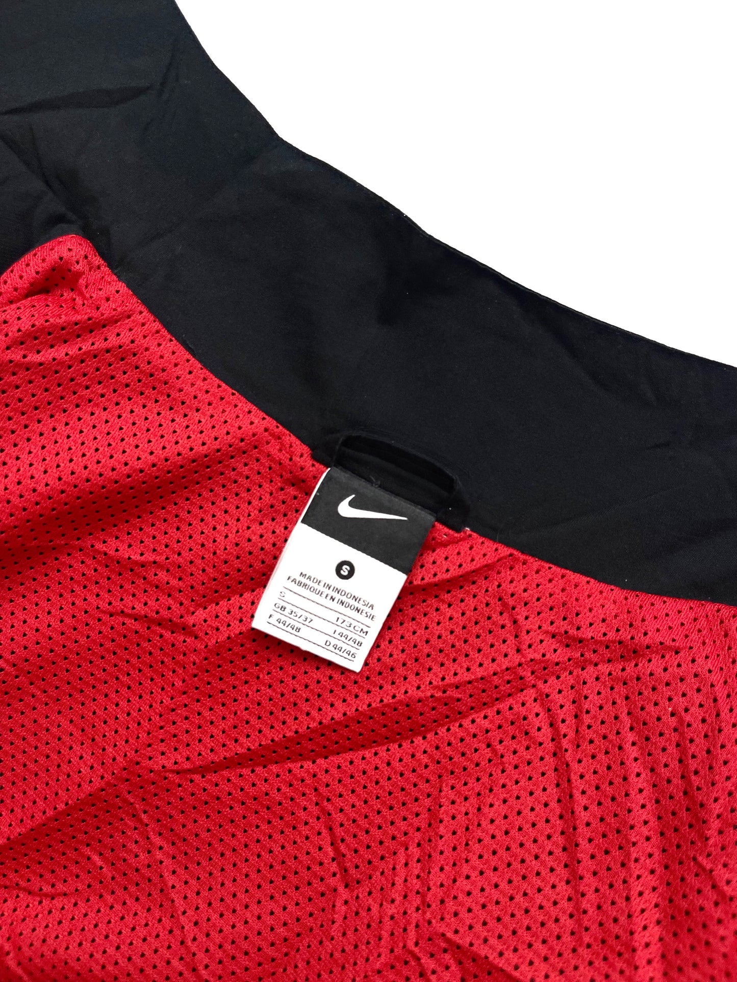 NIKE EARLY 2010s RED BLACK TRACKJACKET