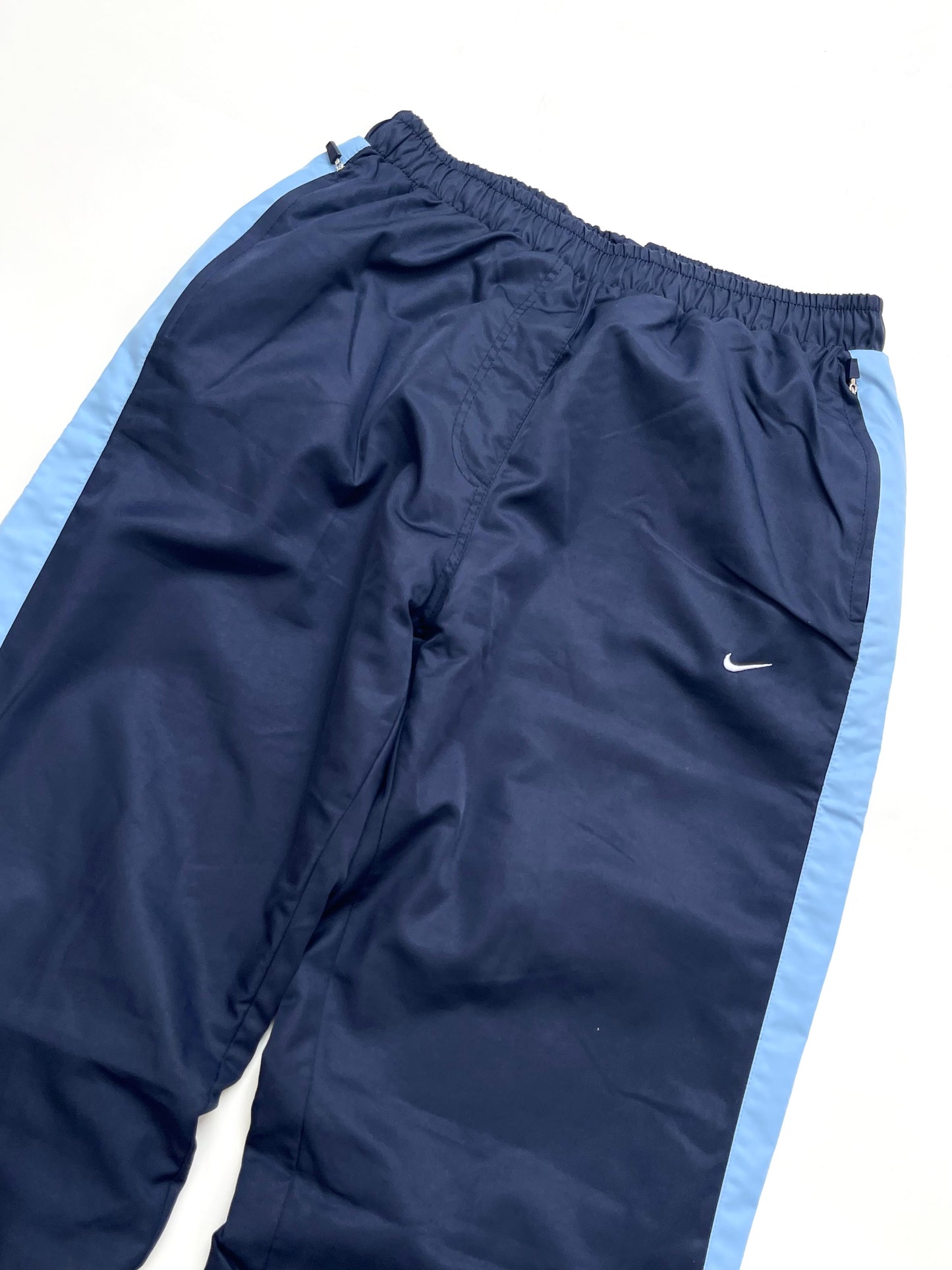 NIKE EARLY 2000s BLUE TRACKPANTS