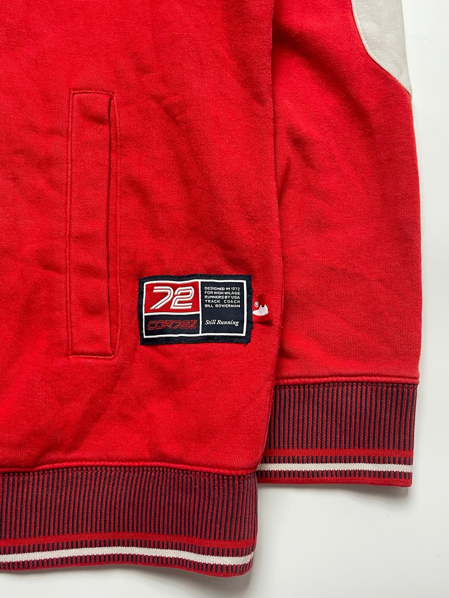 NIKE EARLY 2000s COR72Z RED TRACKJACKET