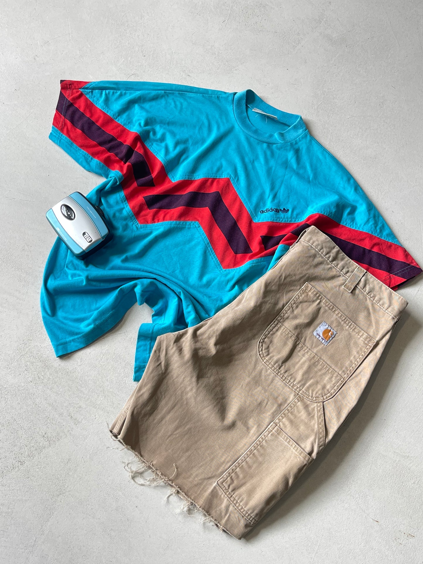 ADIDAS 90s ZIG ZAG RETRO T-SHIRT