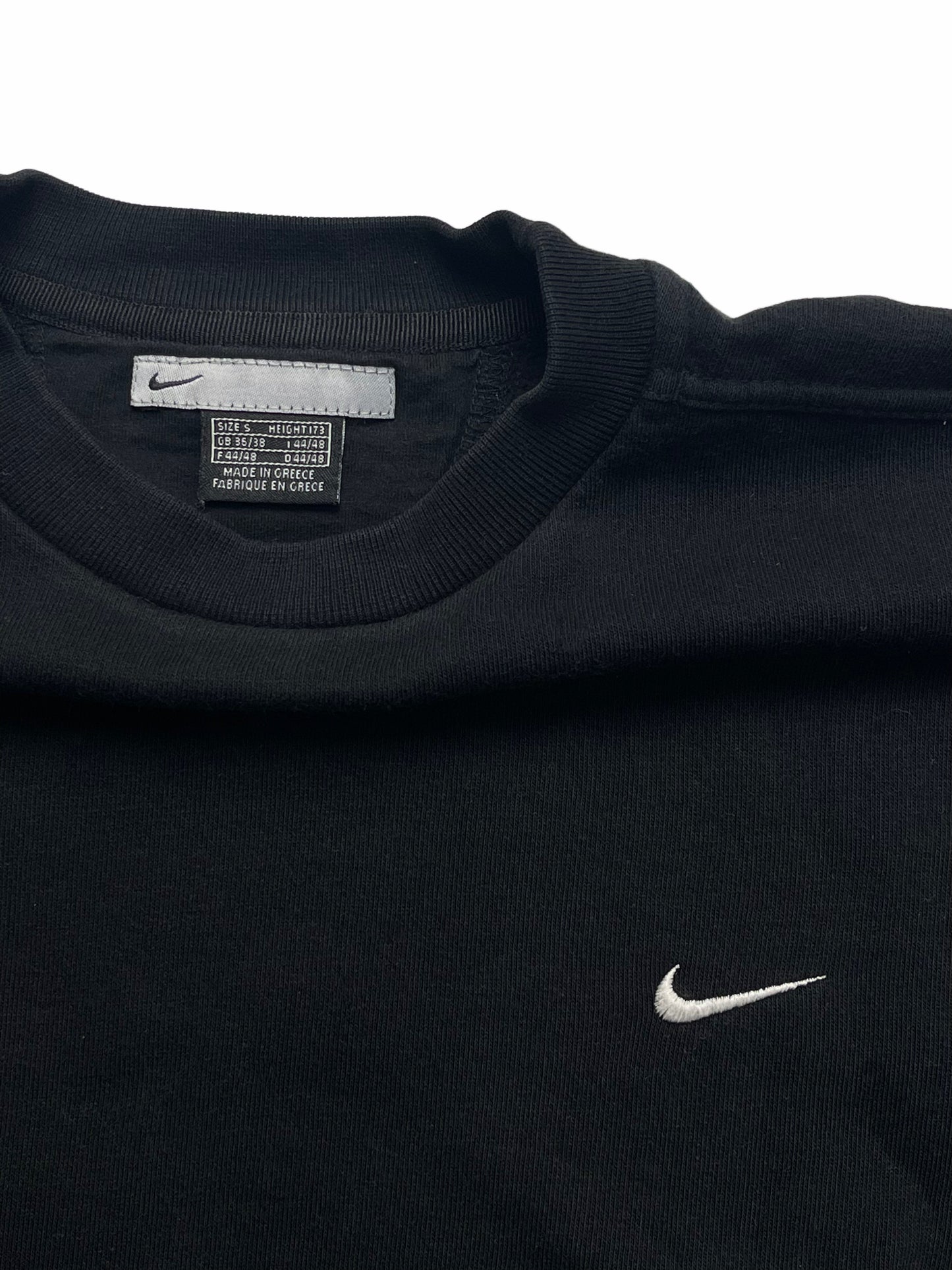 NIKE EARLY 2000s BLACK CREWNECK SWEATSHIRT