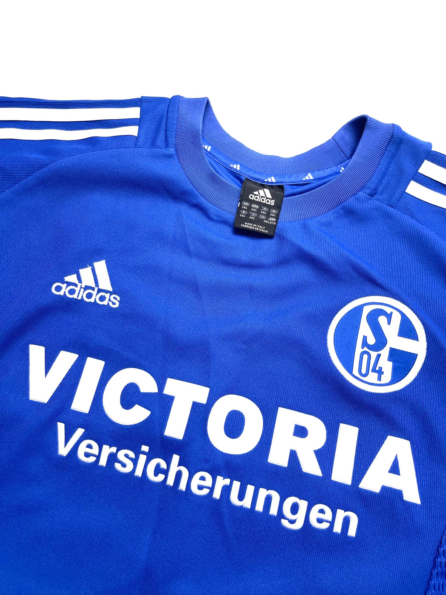 ADIDAS 2002-04 SCHALKE HOME FOOTBALL JERSEY