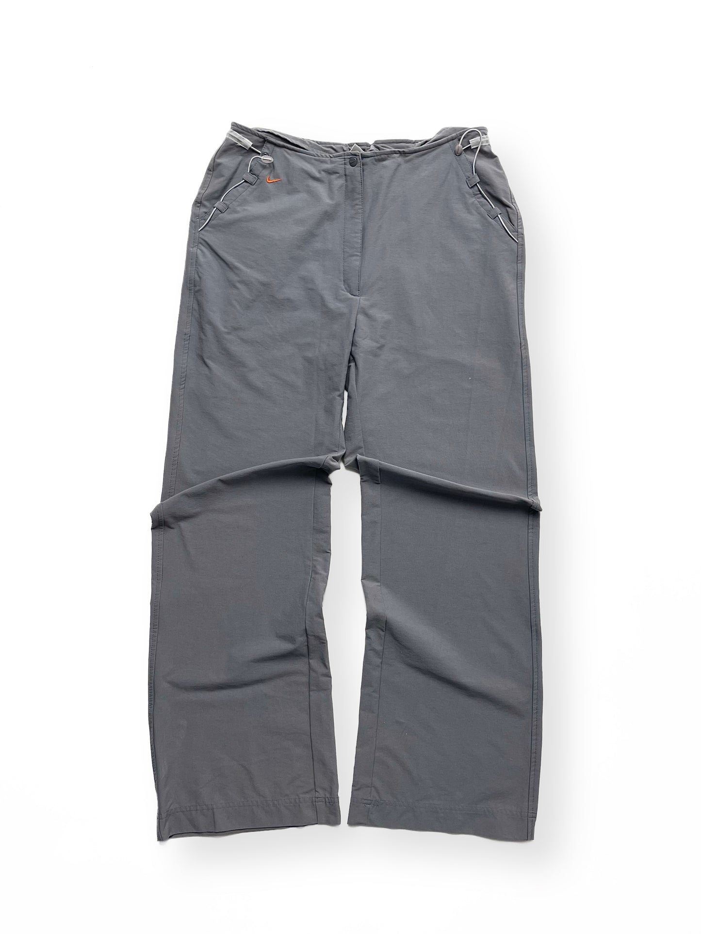 NIKE EARLY 2000s GREY TRACKPANTS