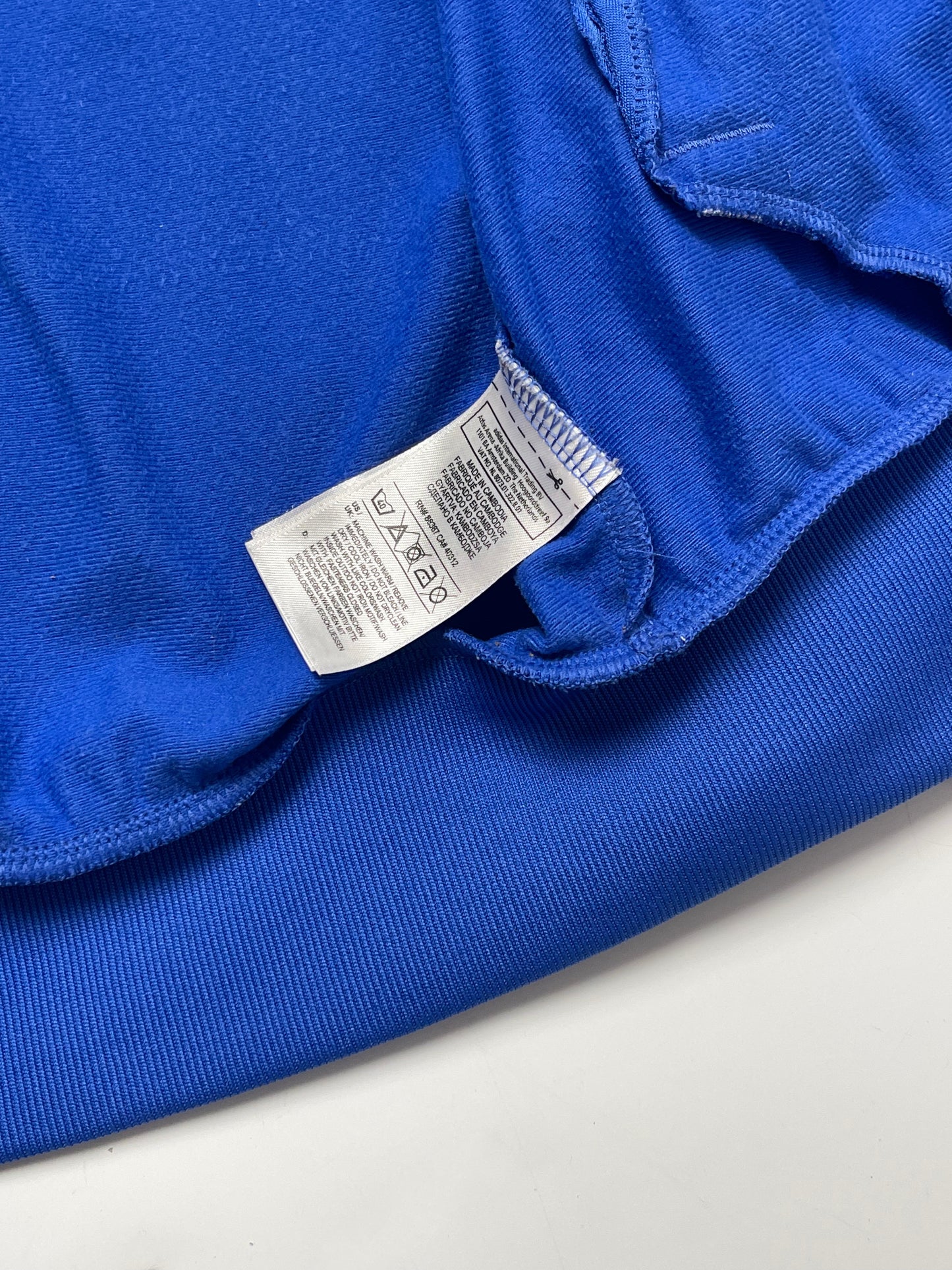 ADIDAS CHELSEA FC 2011-12 BLUE TRACKJACKET