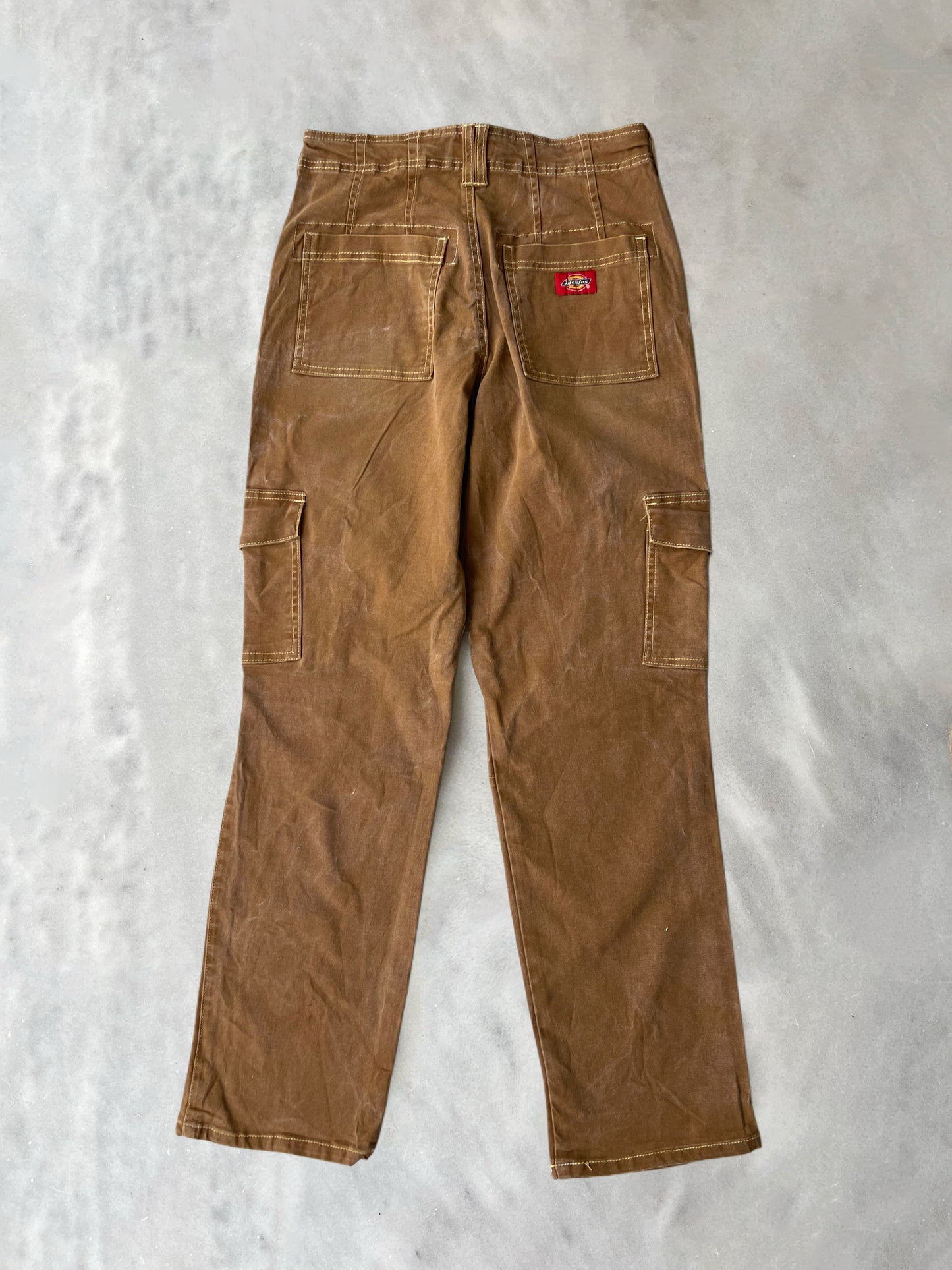 DICKIES CARGO BROWN WORKPANTS