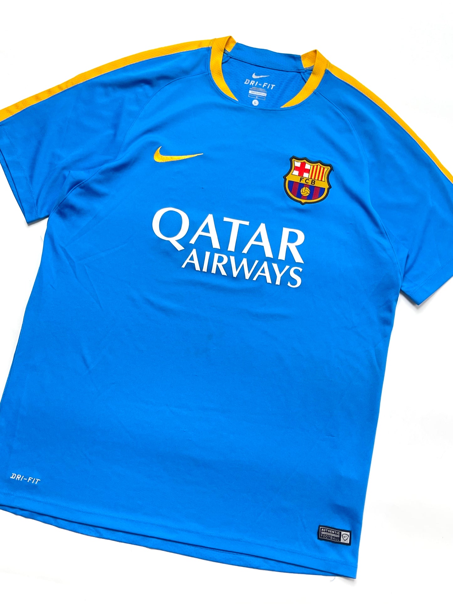 NIKE FC BARCELONA 2015-16 TRAINING JERSEY SHIRT