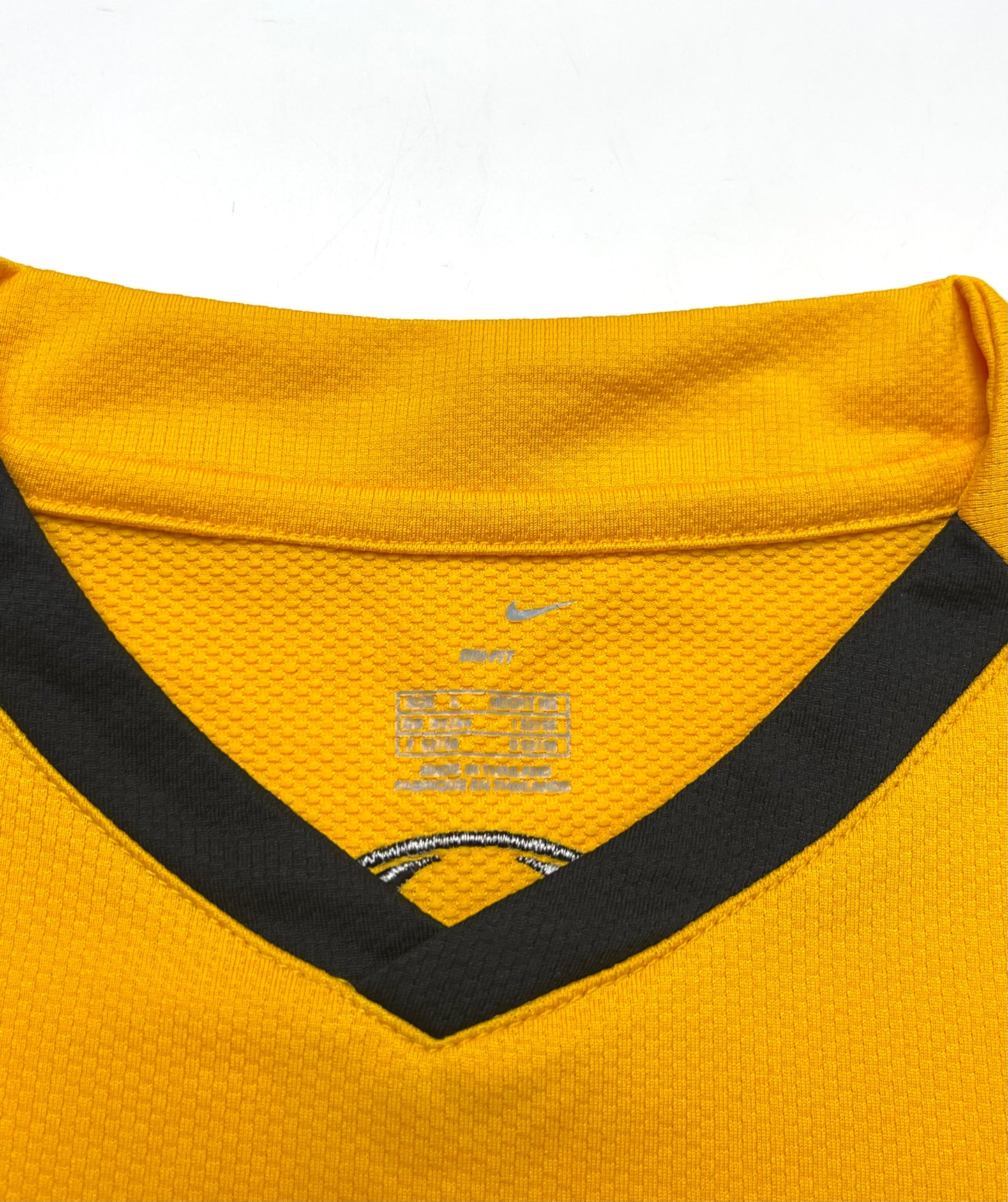 NIKE JUVENTUS FC 2006-07 TRAINING YELLOW JERSEY SHIRT