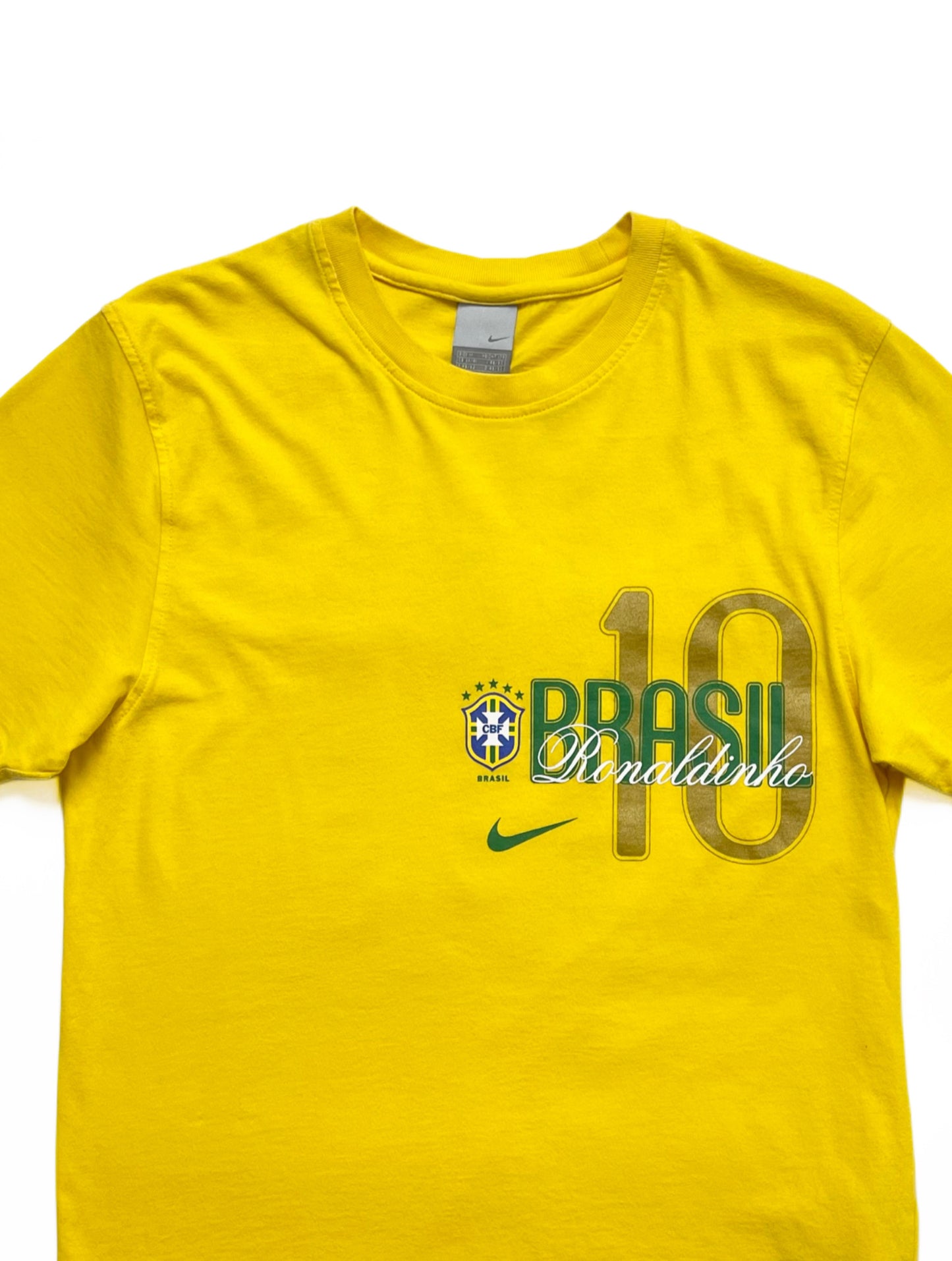 NIKE BRAZIL 2006/07 GRAPHIC TEE RONALDINHO #10