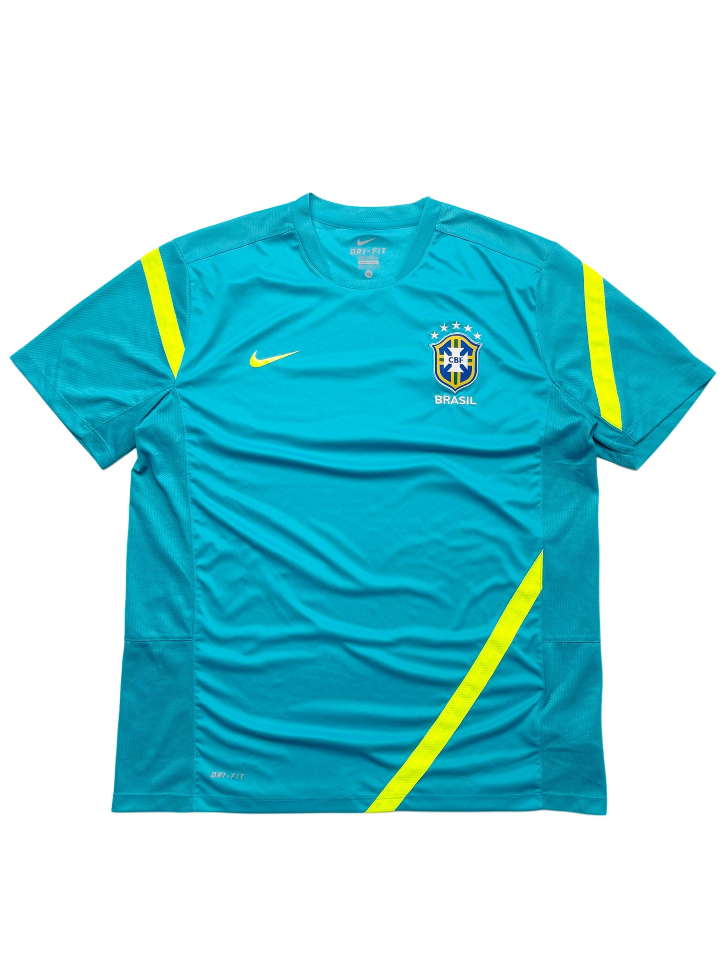 NIKE BRAZIL 2012-13 FOOTBALL TRAINING JERSEY