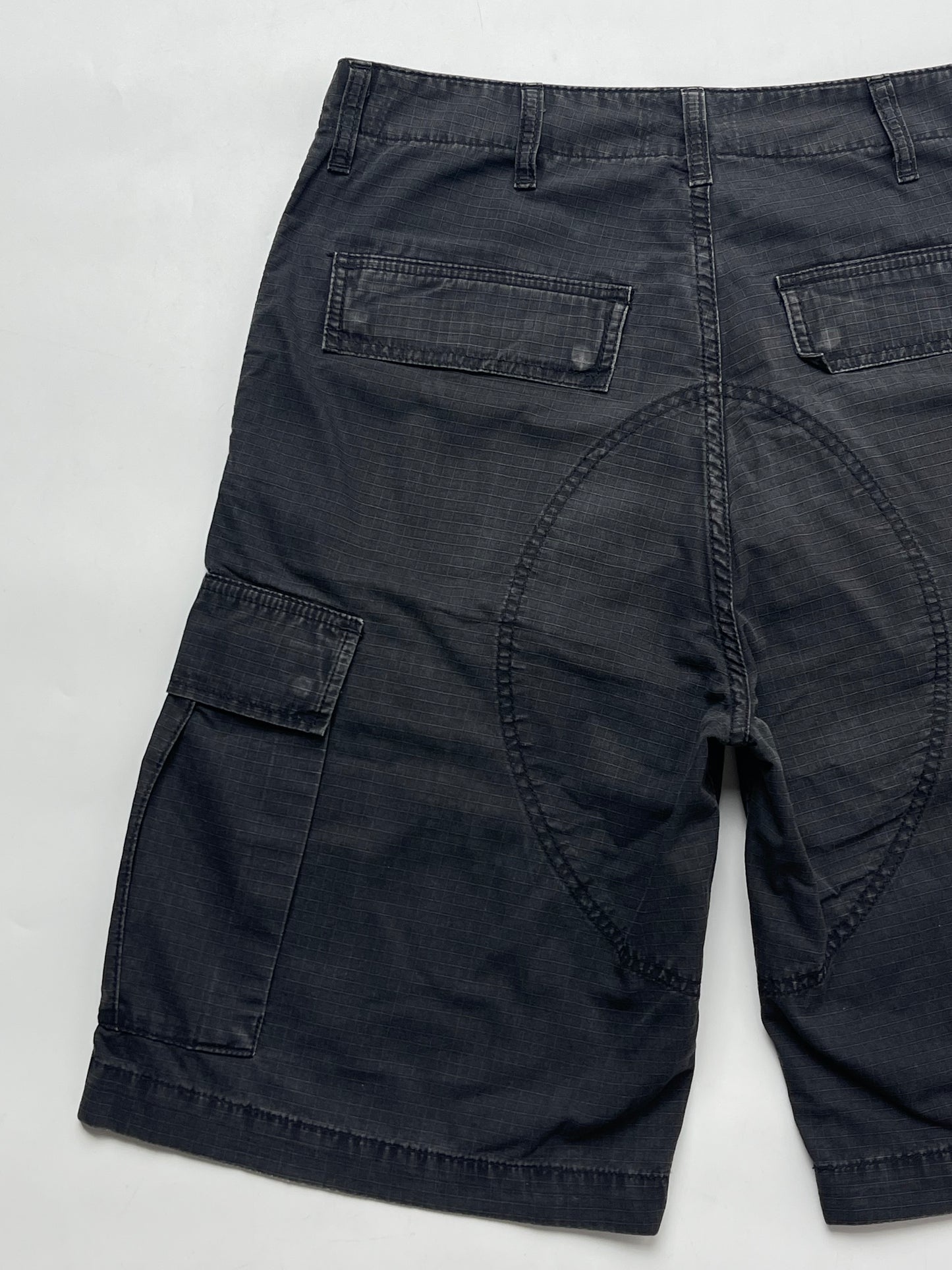 CARHARTT 2009 CARGO BERMUDA BLACK PANTS