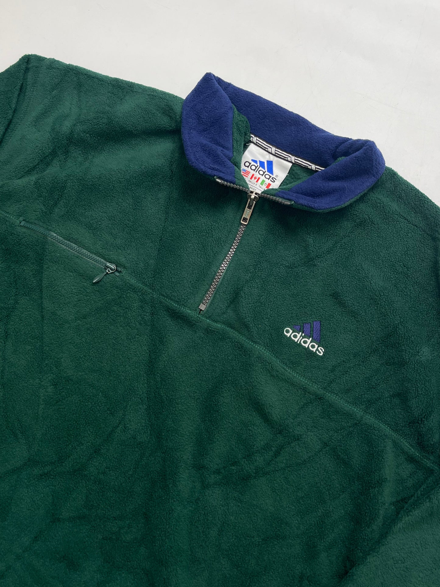 ADIDAS 1990s GREEN FLEECE