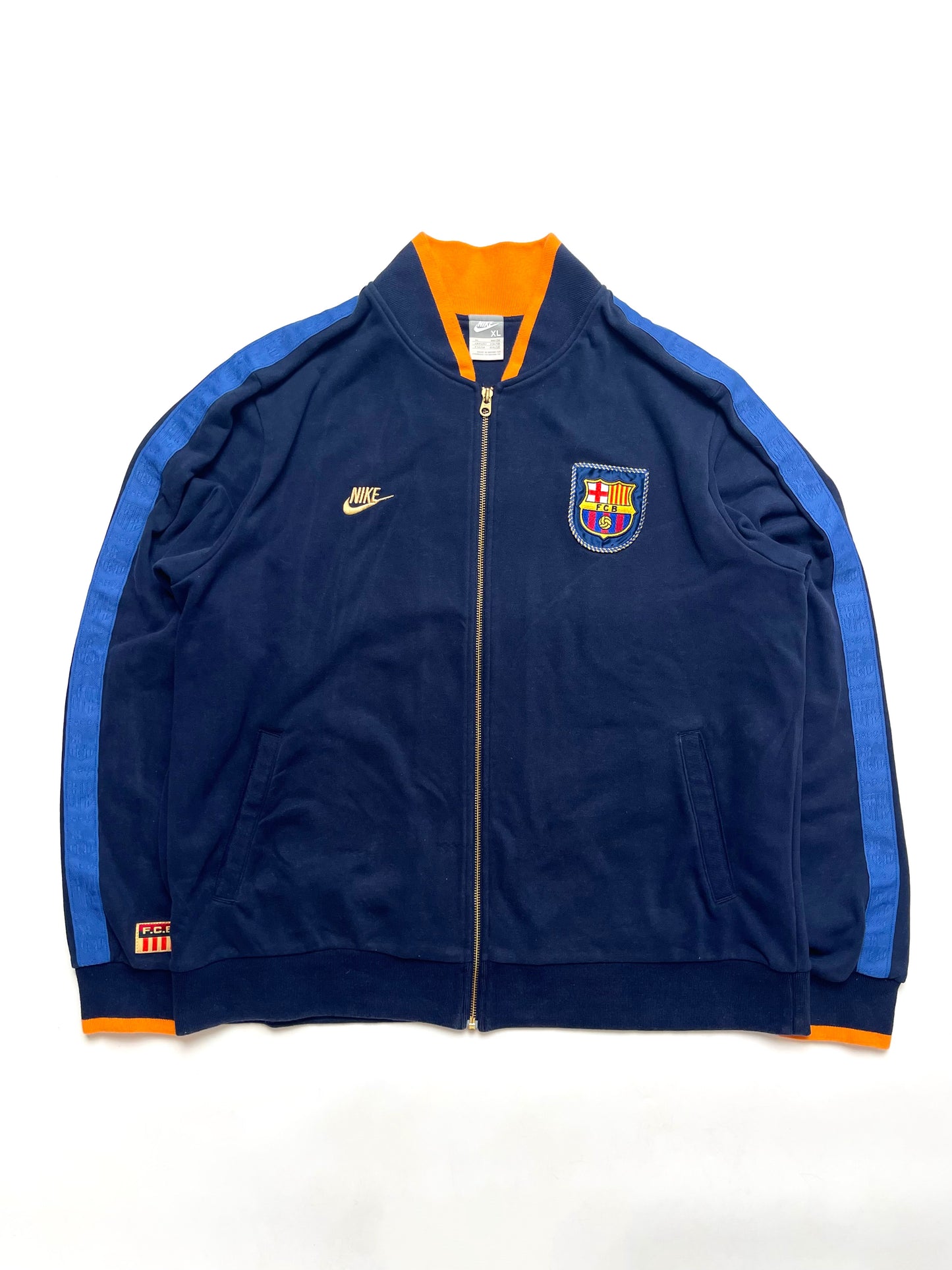 NIKE FC BARCELONA 2007-2008 TRAINING TRACK JACKET