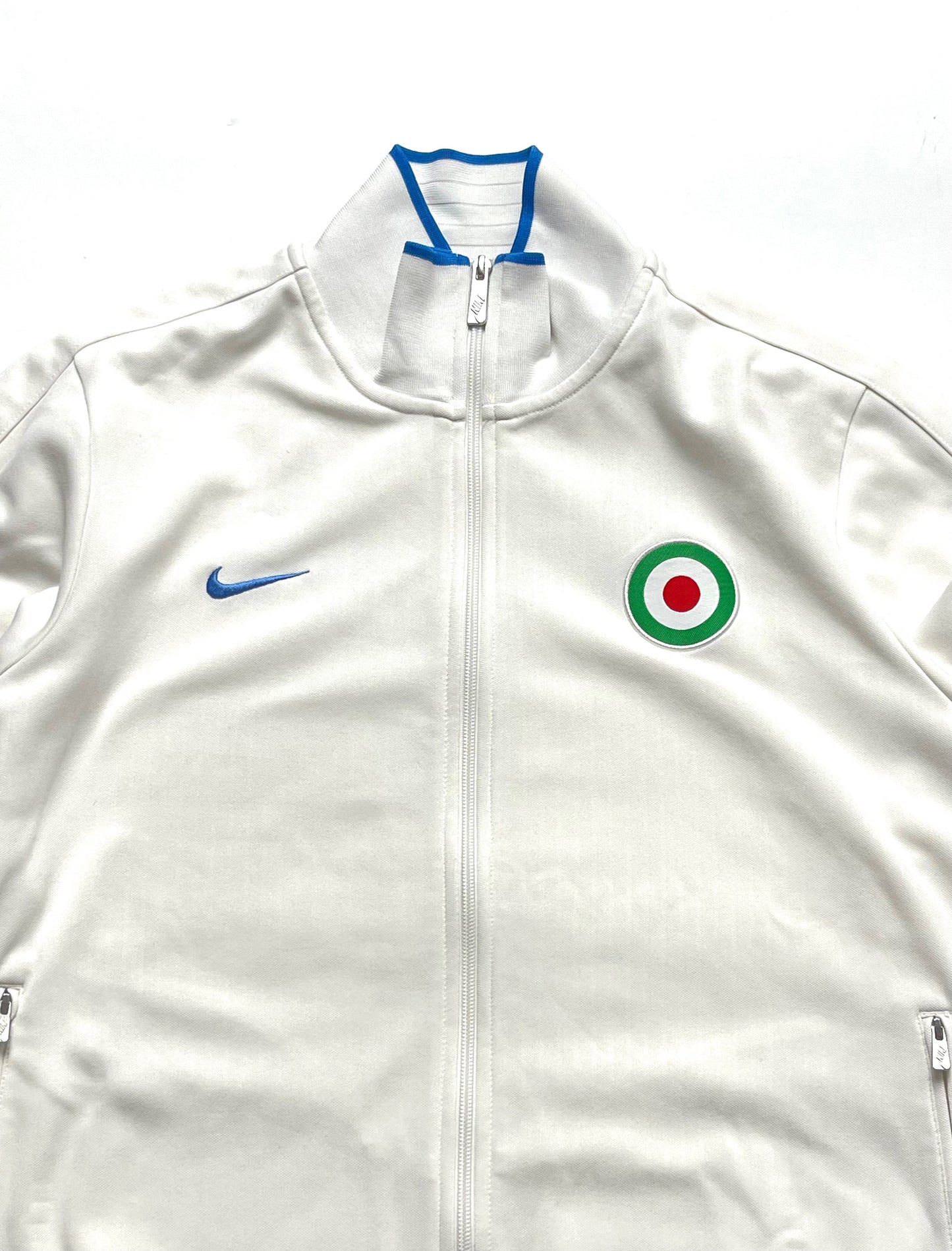 NIKE 2010s ITALY NATIONAL TEAM WHITE TRACKJACKET