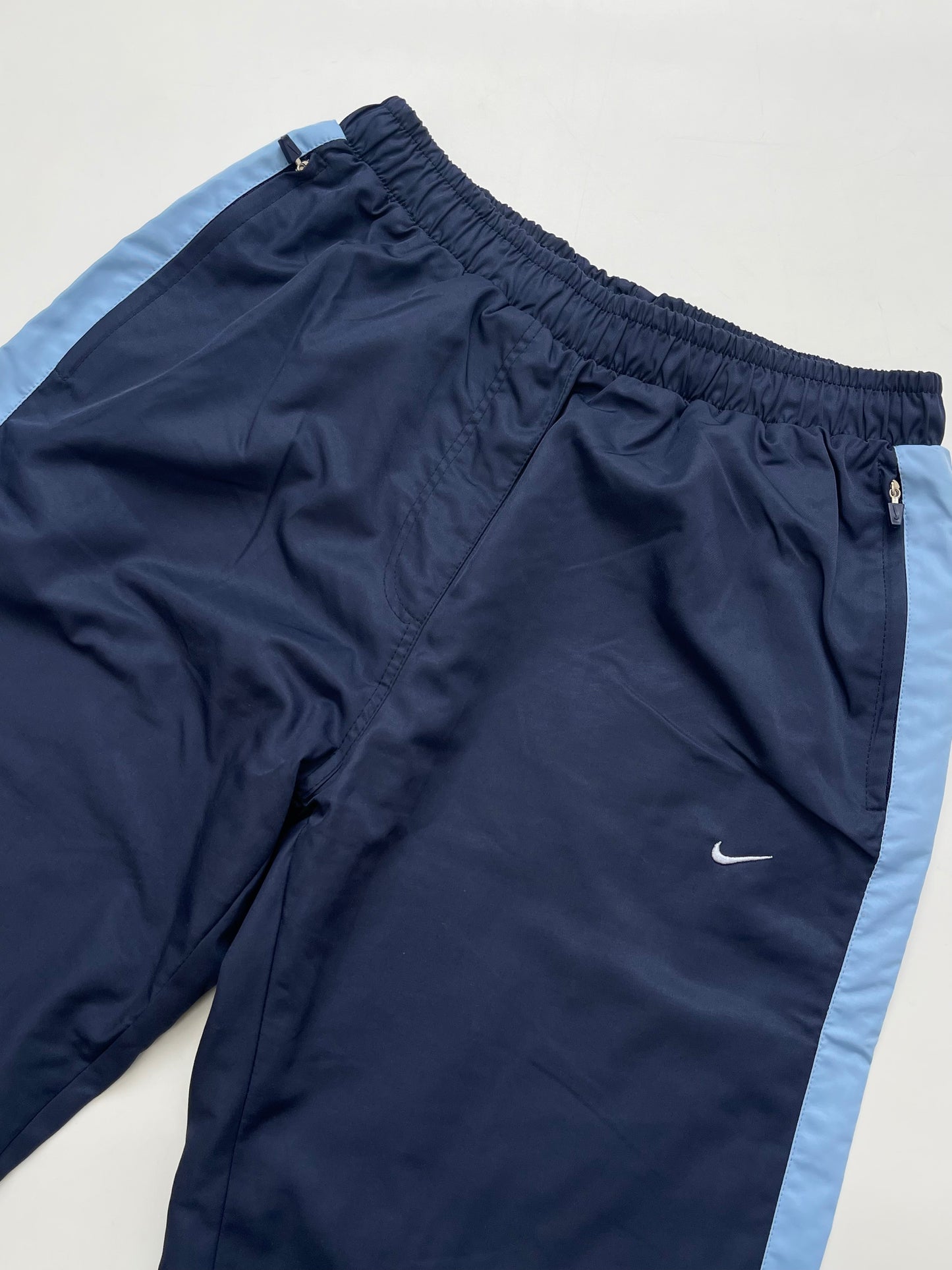 NIKE EARLY 2000s BLUE TRACKPANTS
