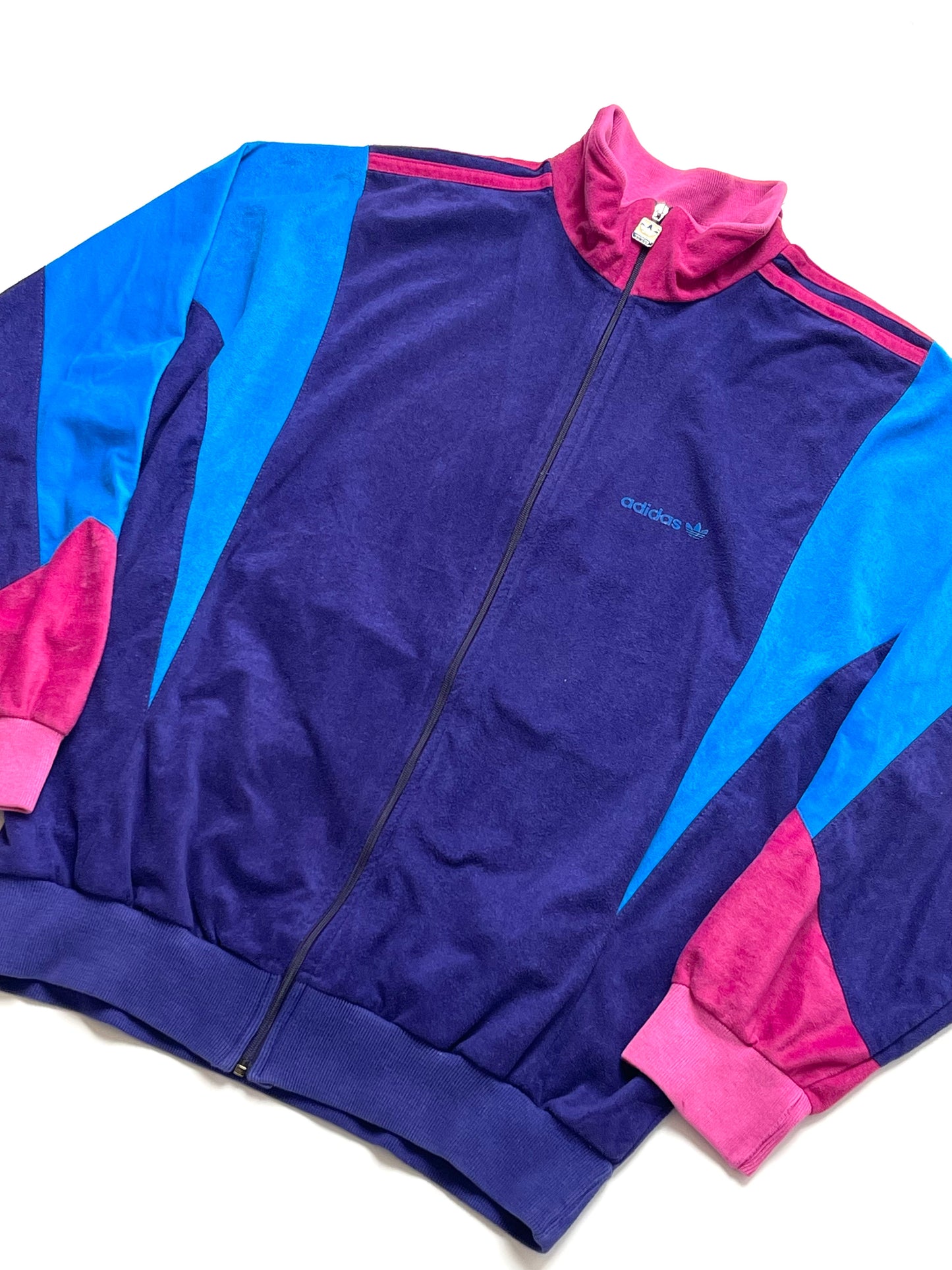 ADIDAS 1990s VELOUR TERMINATOR TRACKJACKET