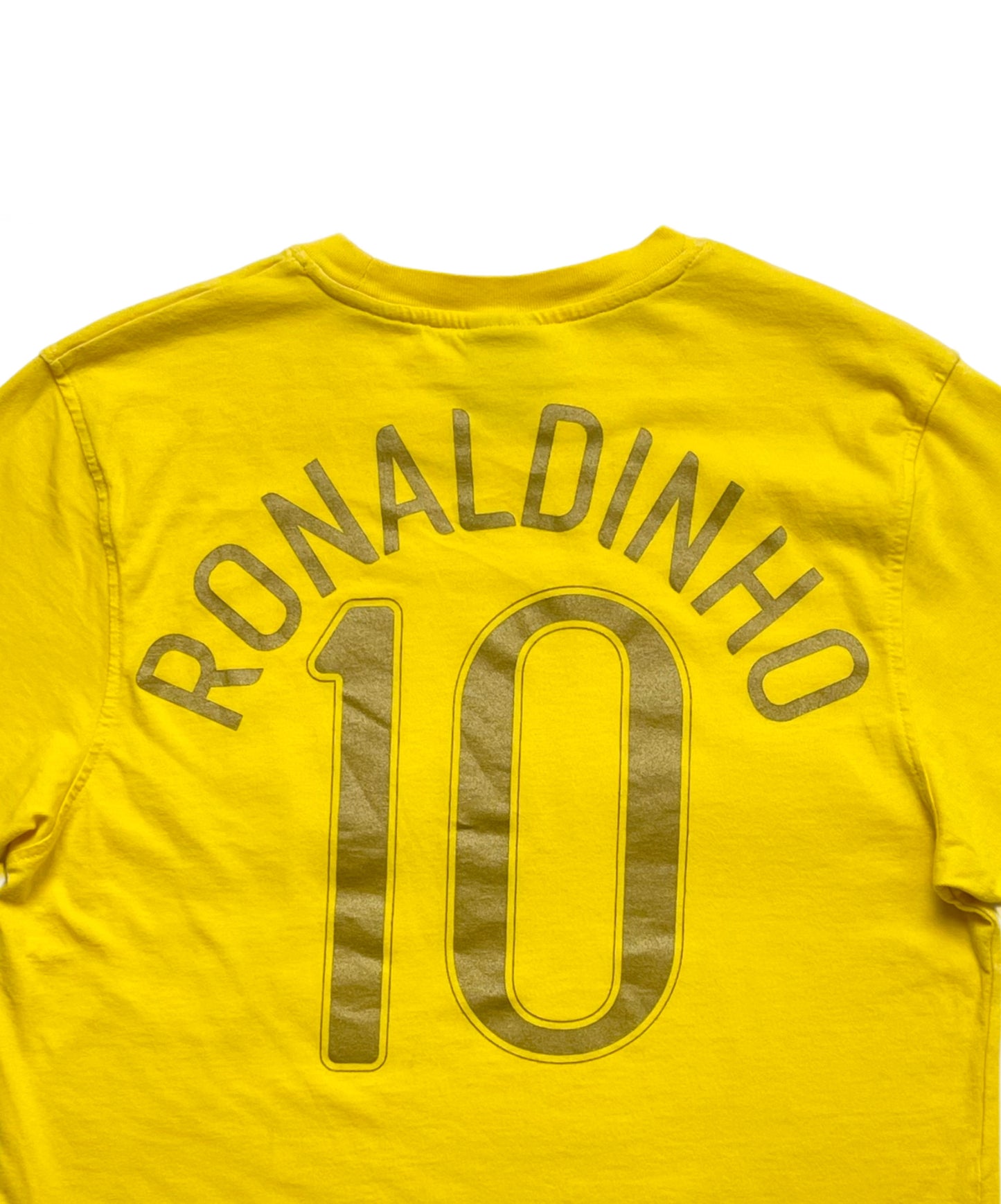 NIKE BRAZIL 2006/07 GRAPHIC TEE RONALDINHO #10