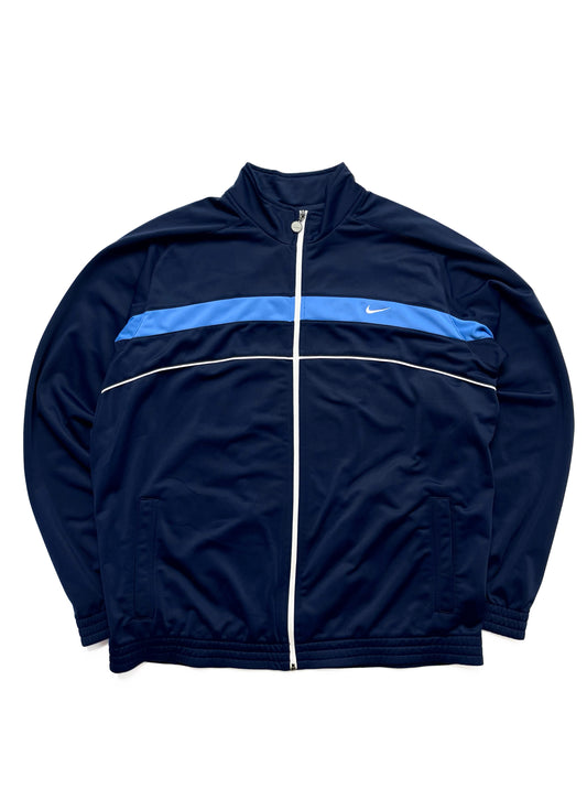 NIKE LATE 2000s BLUE TRACKJACKET