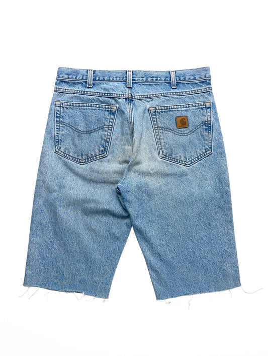 CARHARTT DISTRESSED CUSTOM BERMUDA PANTS