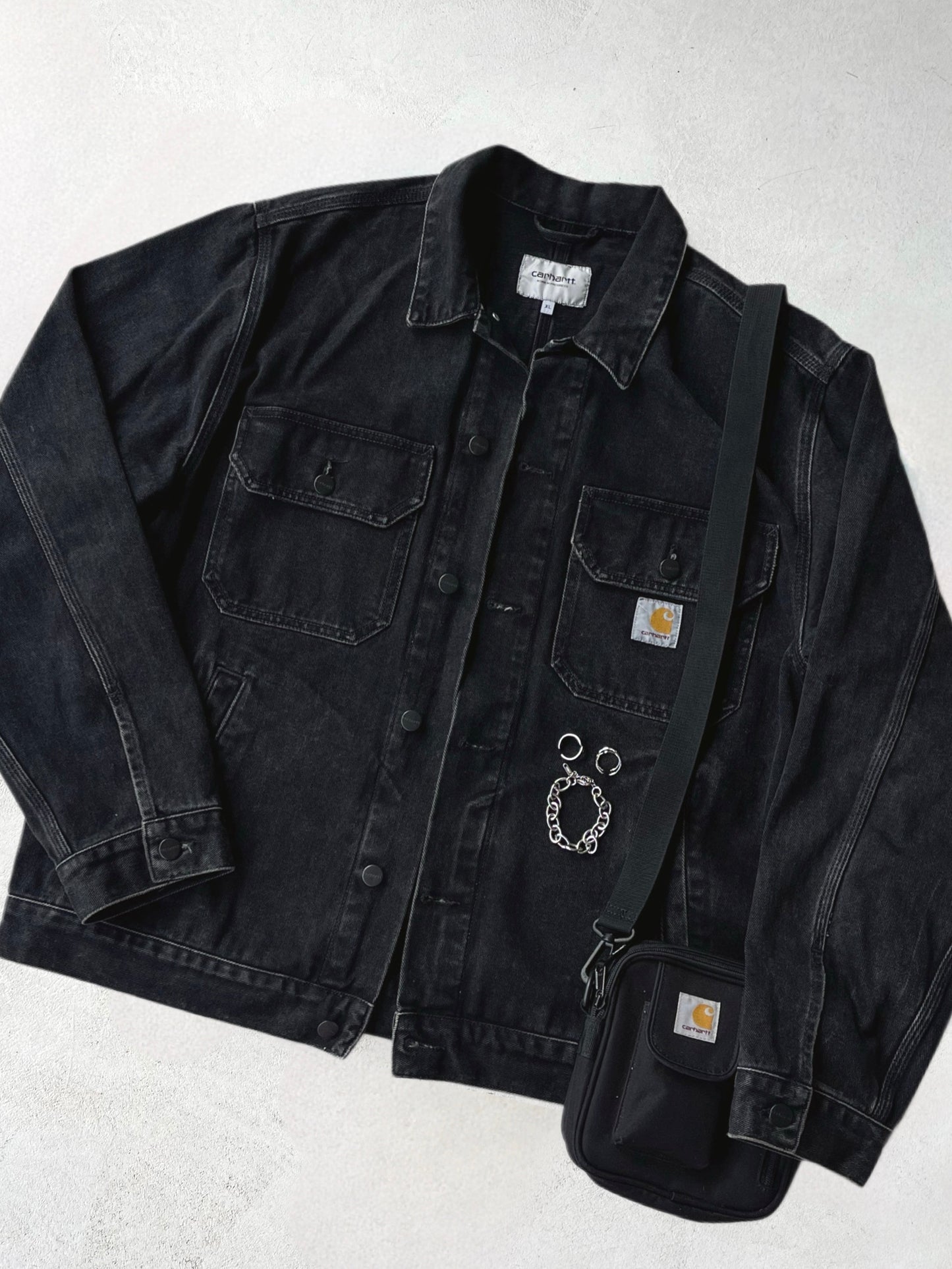 CARHARTT WIP BLACK STETSON JACKET