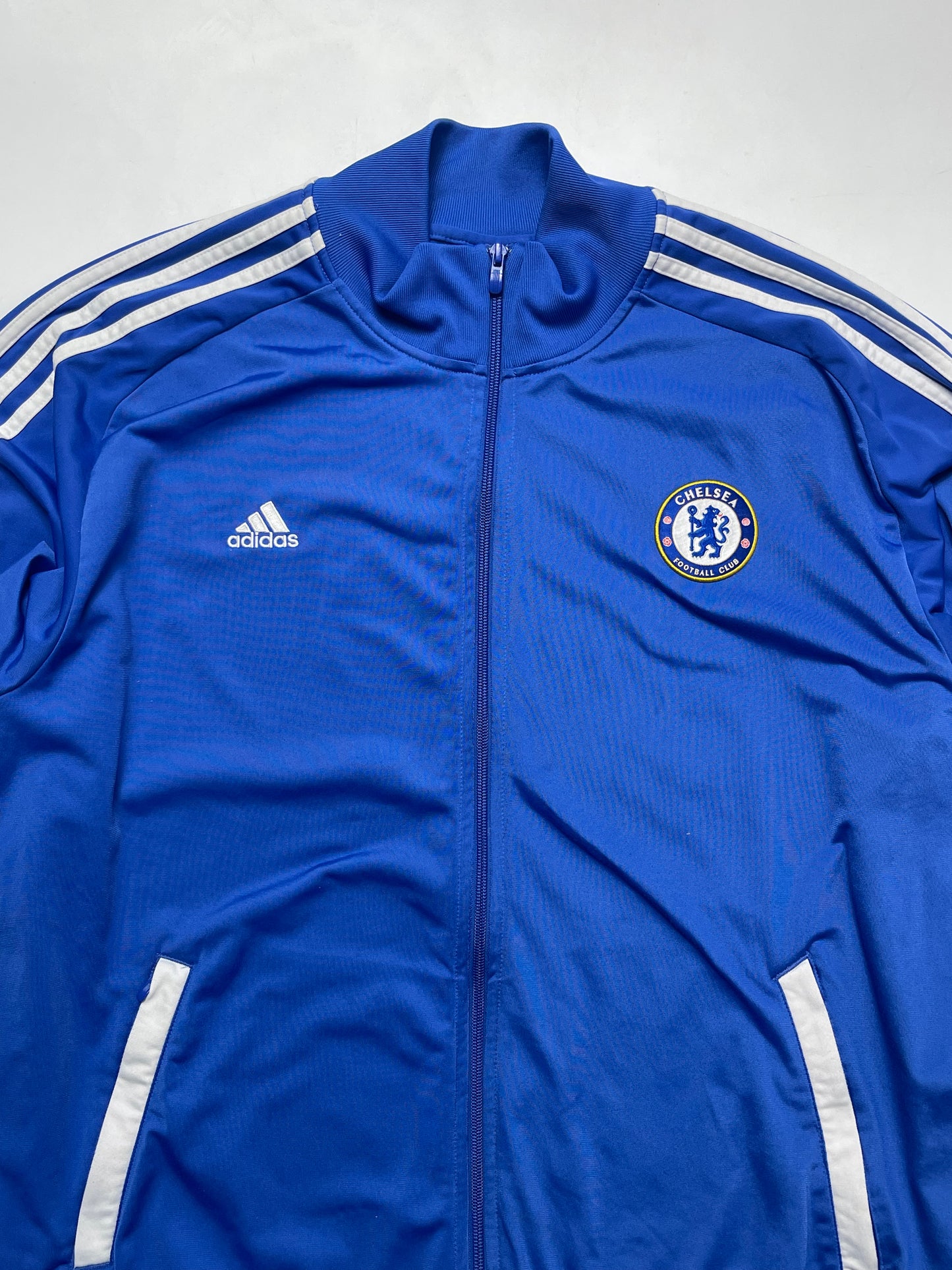 ADIDAS CHELSEA FC 2011-12 BLUE TRACKJACKET