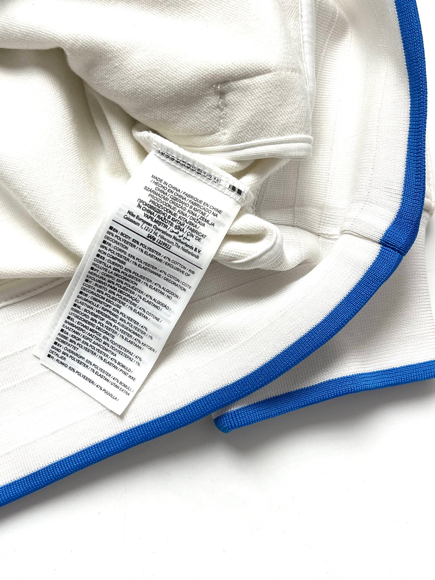 NIKE 2010s ITALY NATIONAL TEAM WHITE TRACKJACKET