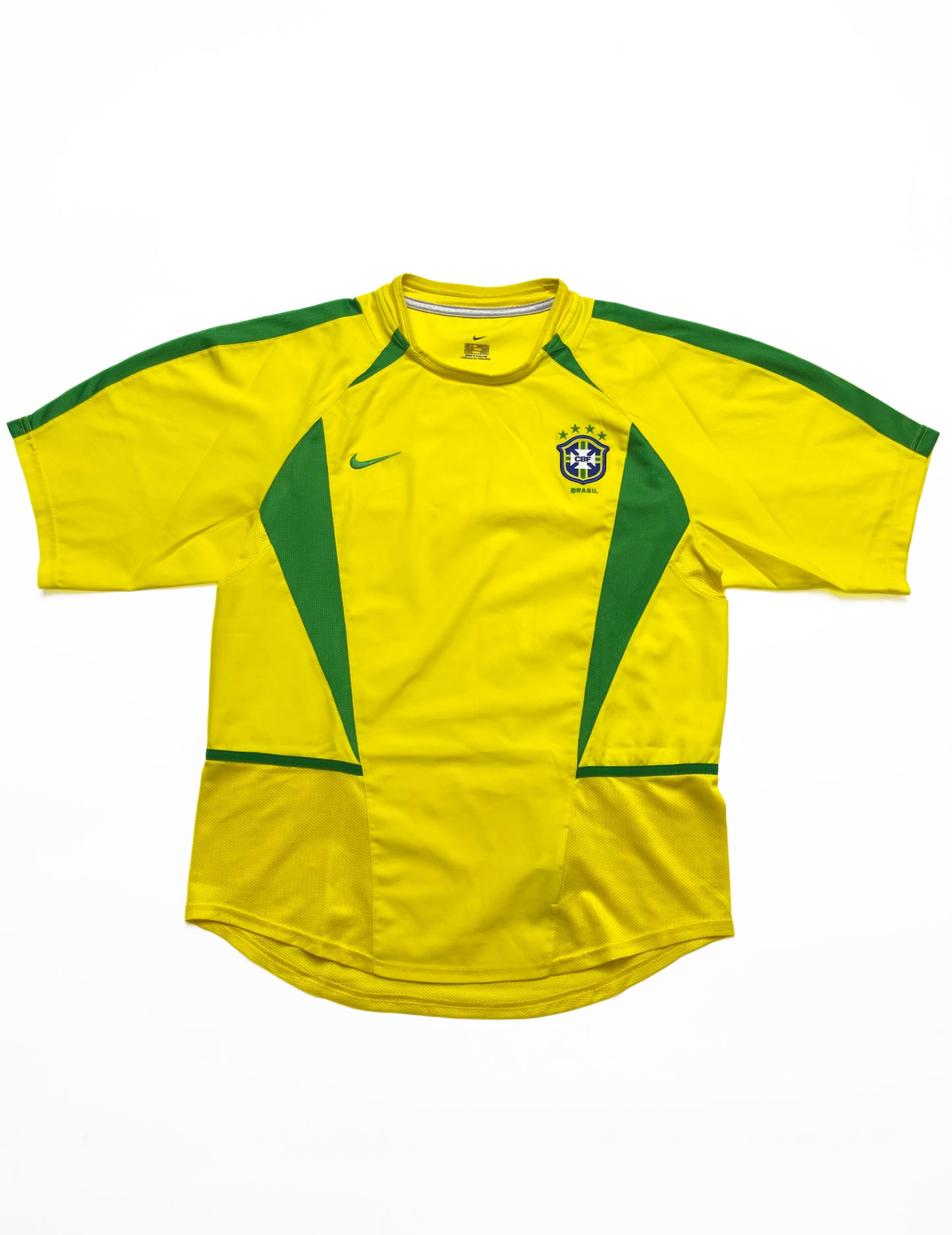 NIKE VINTAGE BRAZIL 2002-04 HOME FC JERSEY