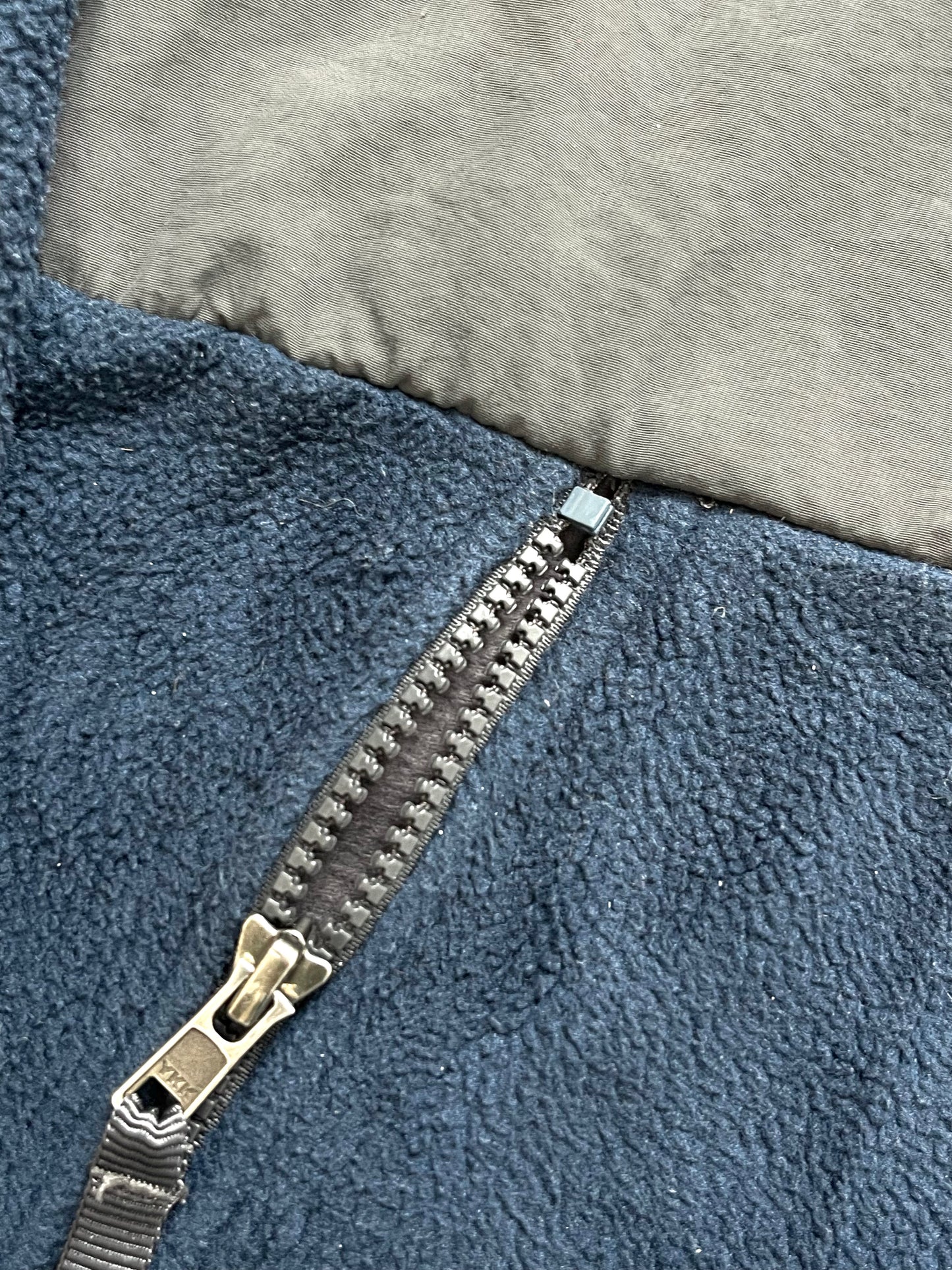 THE NORTH FACE NAVY GREY DENALI FLEECE