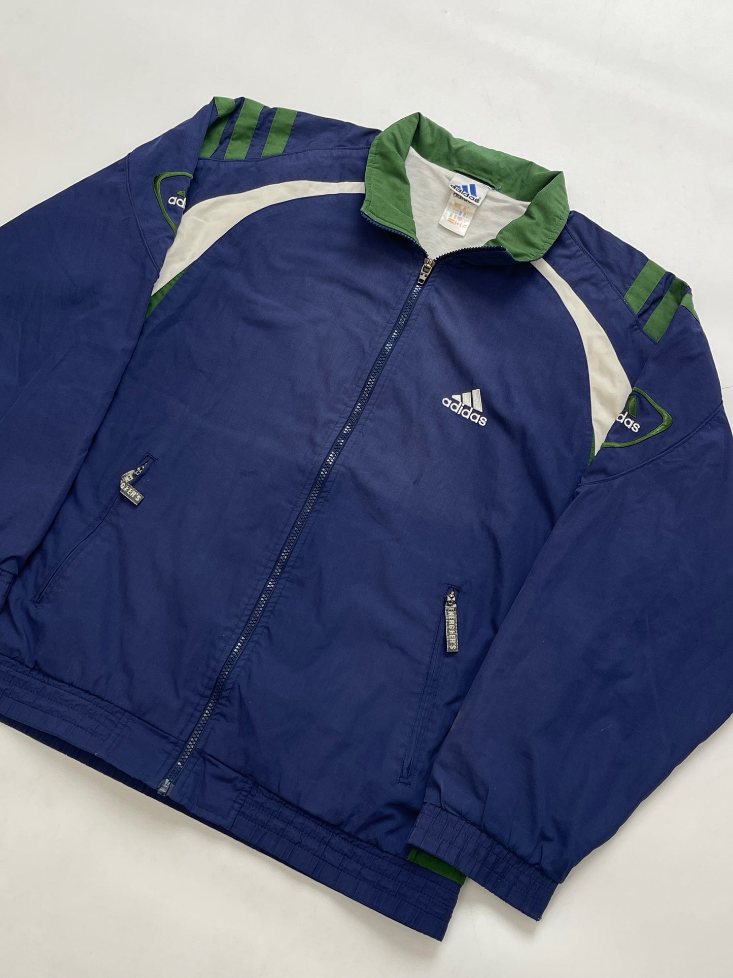 ADIDAS 1999 BLUE-GREEN TRACKJACKET