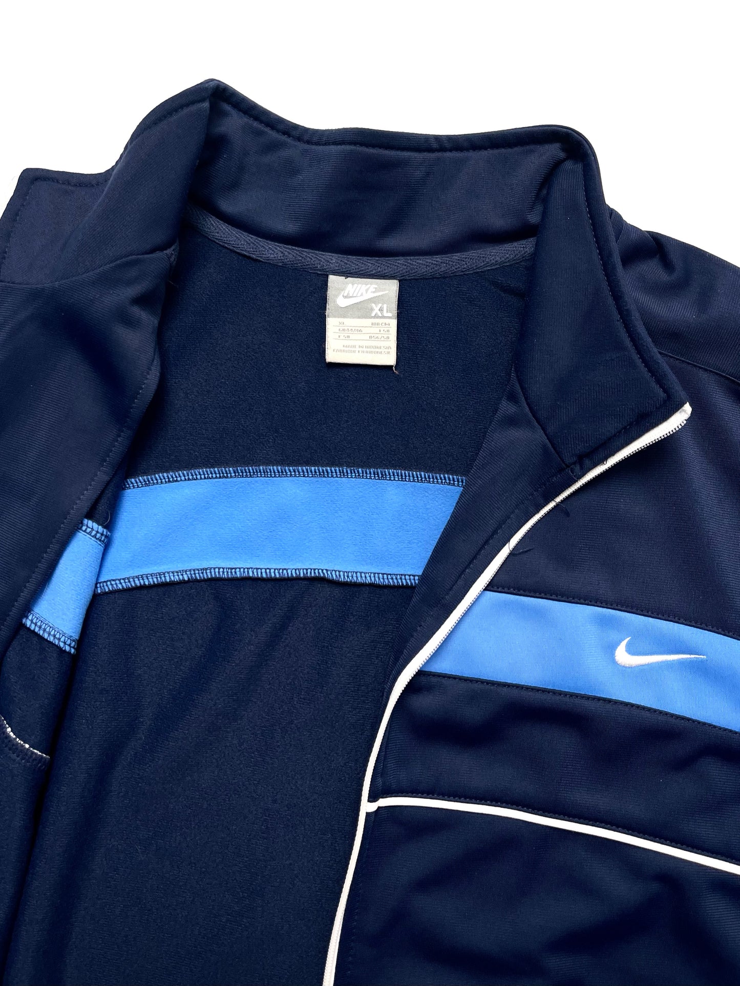 NIKE LATE 2000s BLUE TRACKJACKET