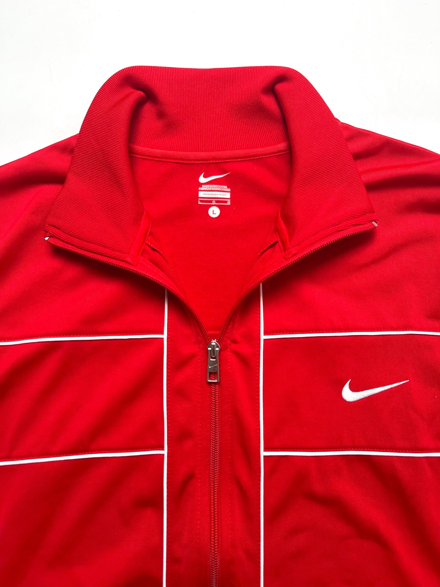 NIKE 2010s RETRO RED TRACKJACKET