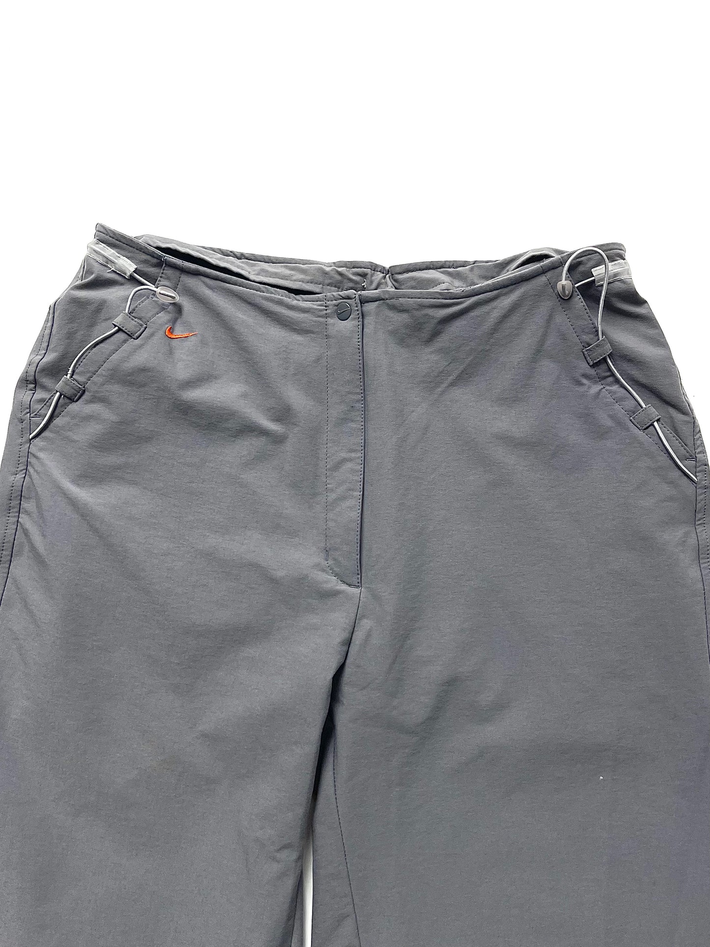 NIKE EARLY 2000s GREY TRACKPANTS