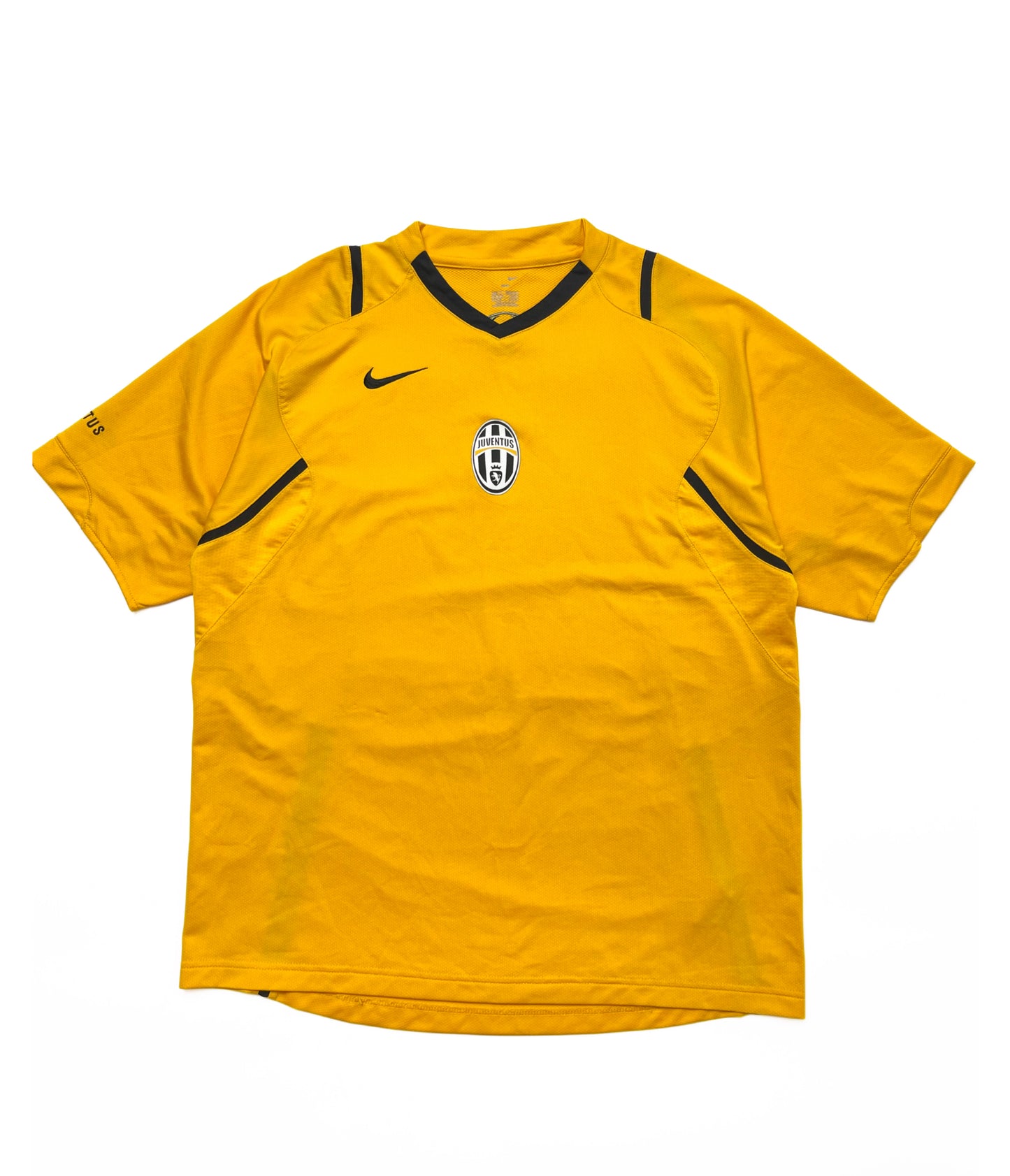 NIKE JUVENTUS FC 2006-07 TRAINING YELLOW JERSEY SHIRT