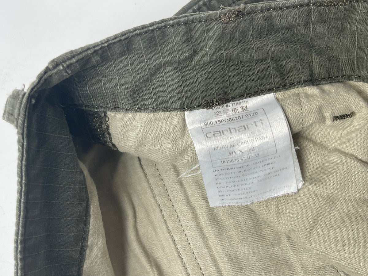 CARHARTT KHAKI RETRO REGULAR CARGO PANTS