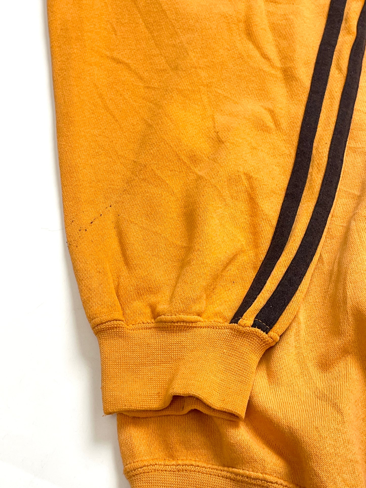 ADIDAS 1990s VINTAGE ORANGE CREWNECK SWEATSHIRT