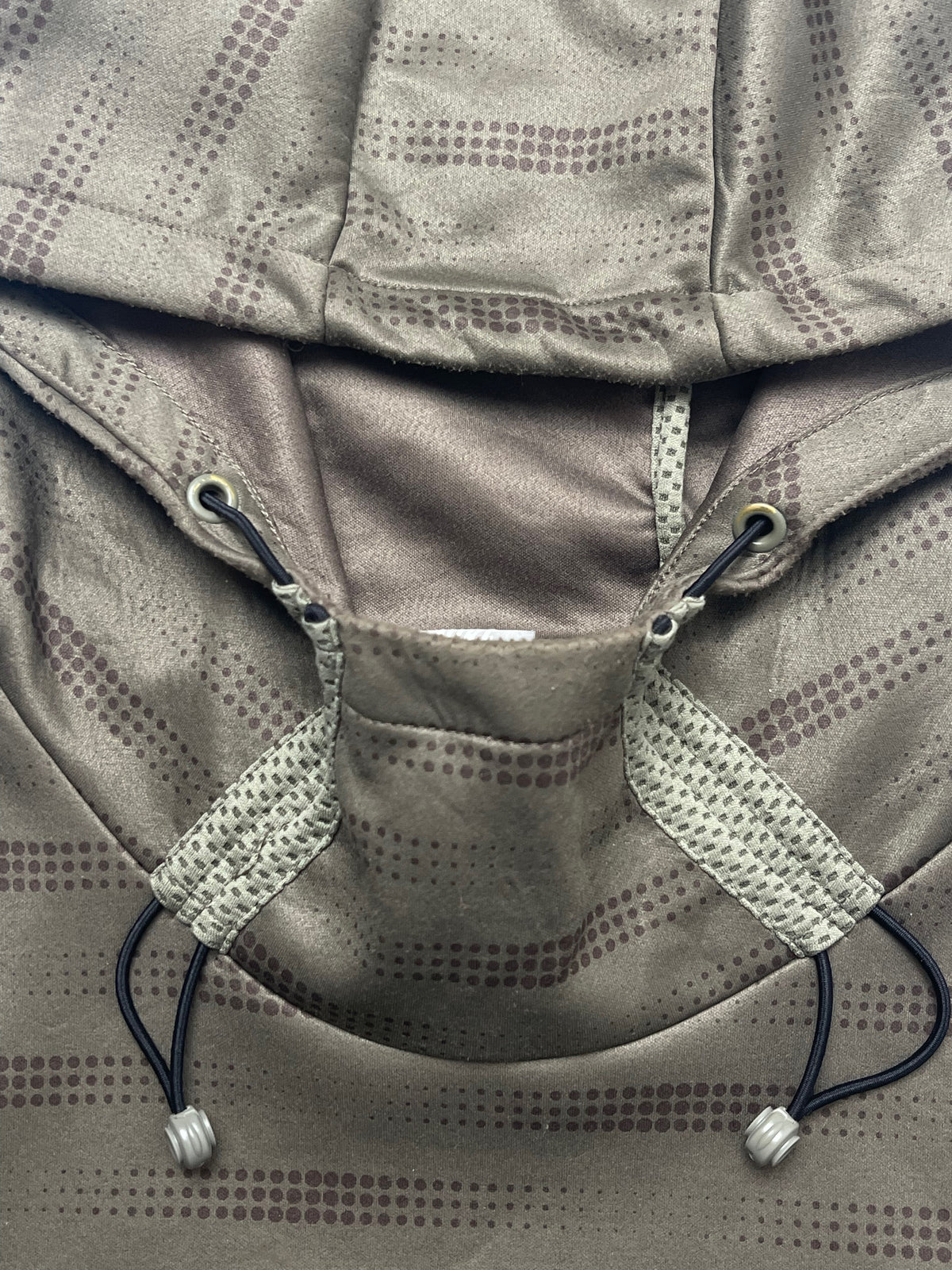 NIKE LATE 2000s KHAKI TECH HOODIE